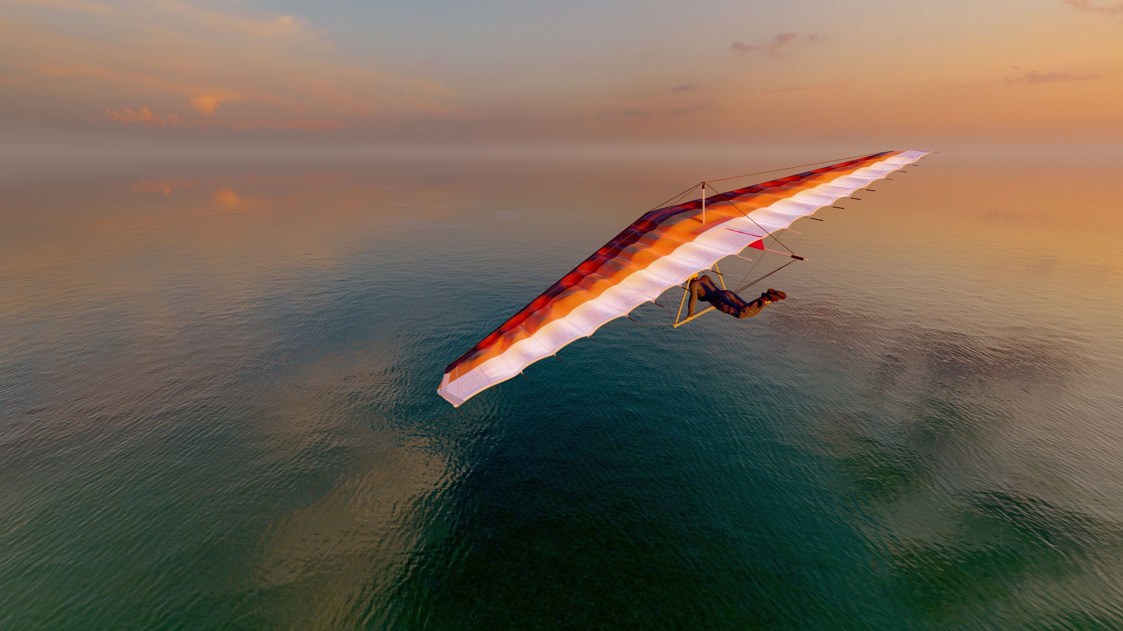 hang gliding