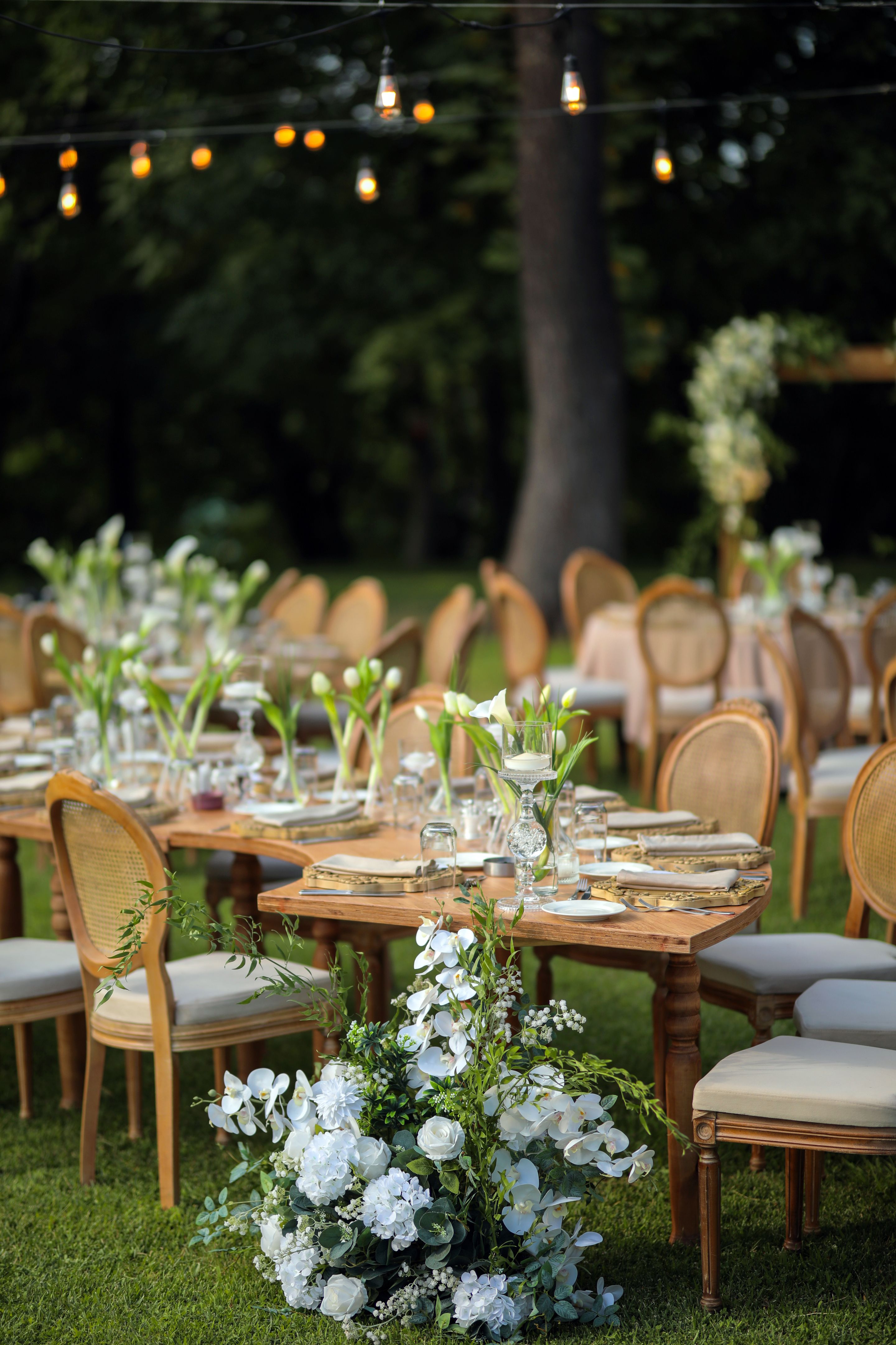 wedding reception decor