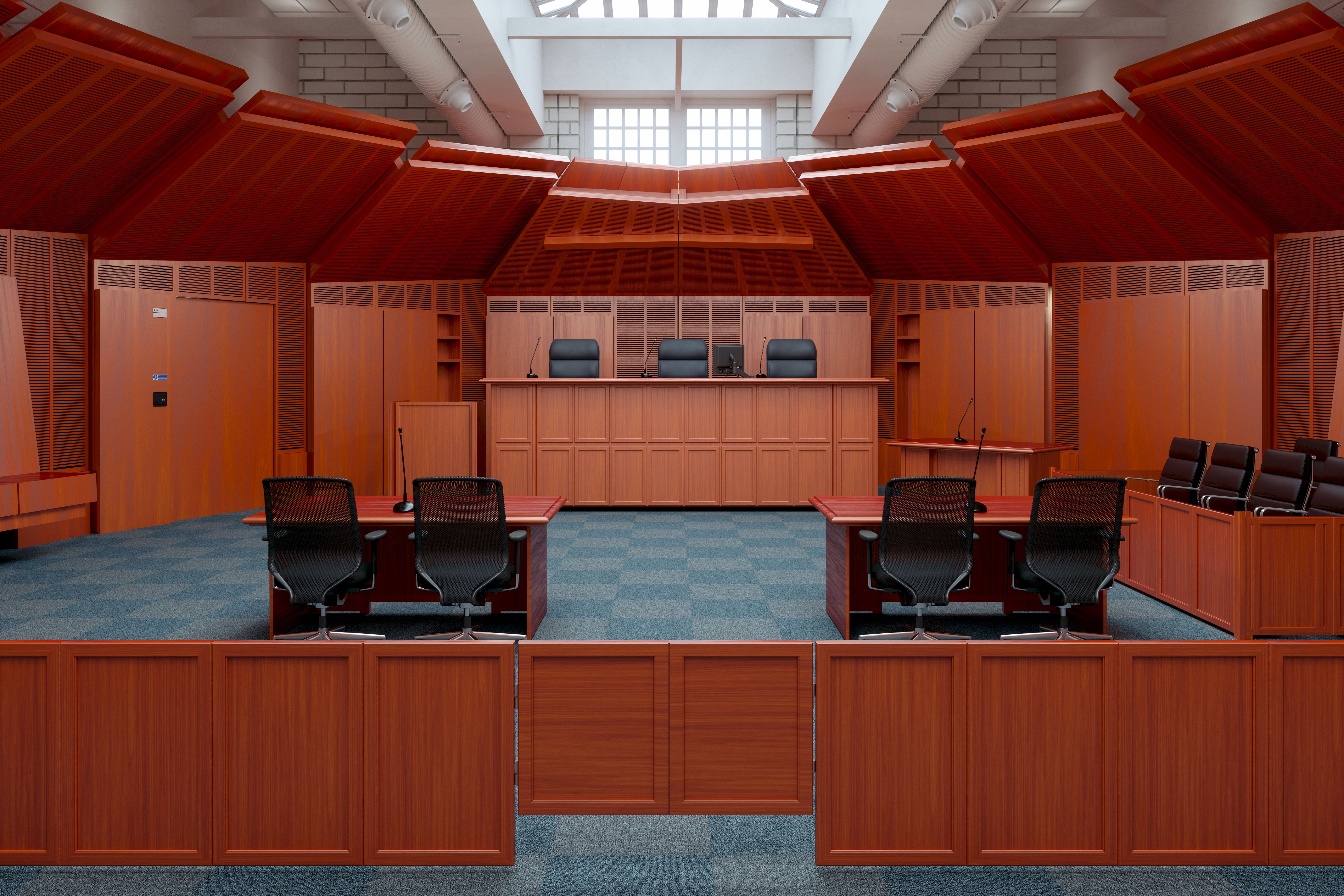 courtroom entrance