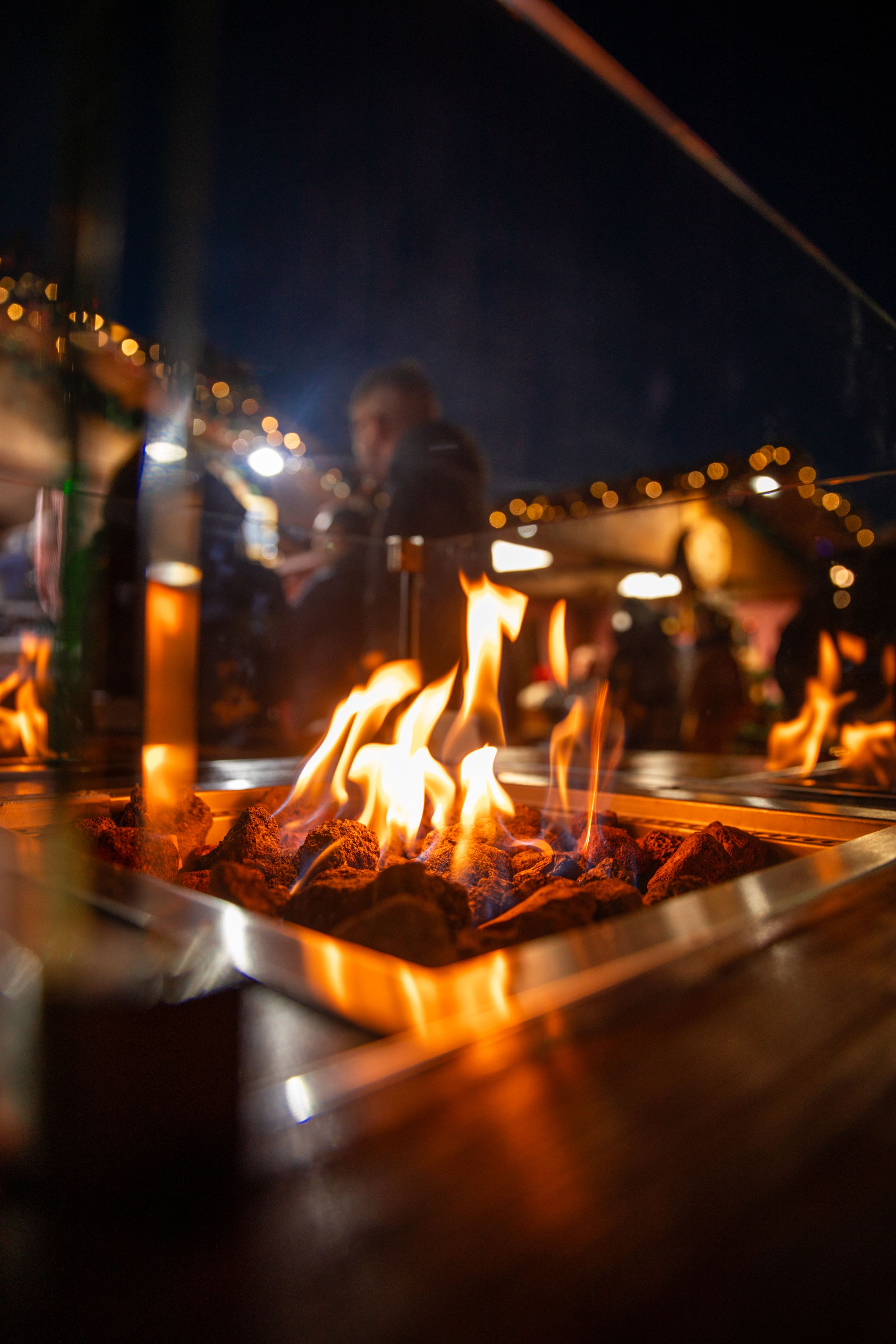 outdoor fire pit