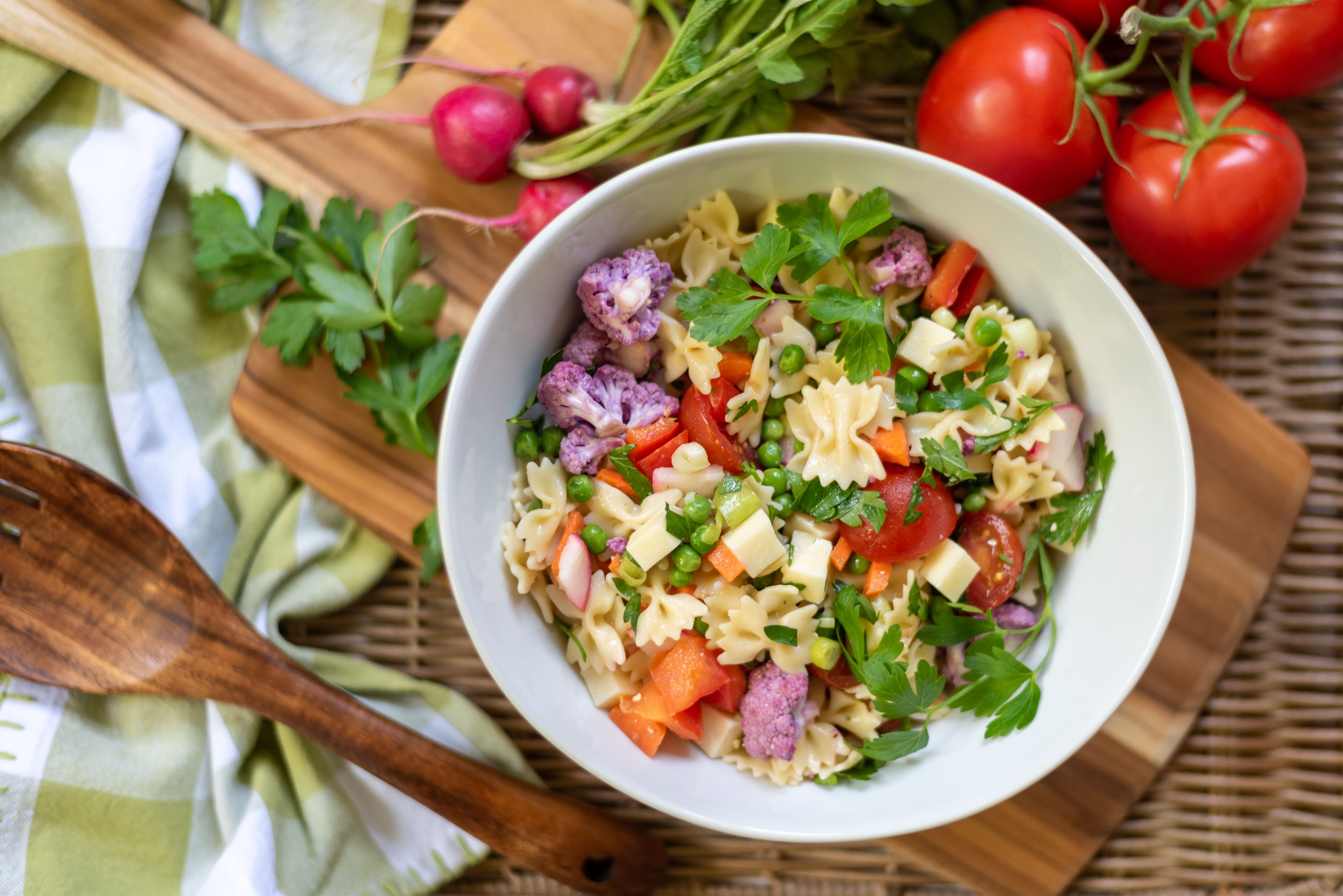 vegetarian pasta salad