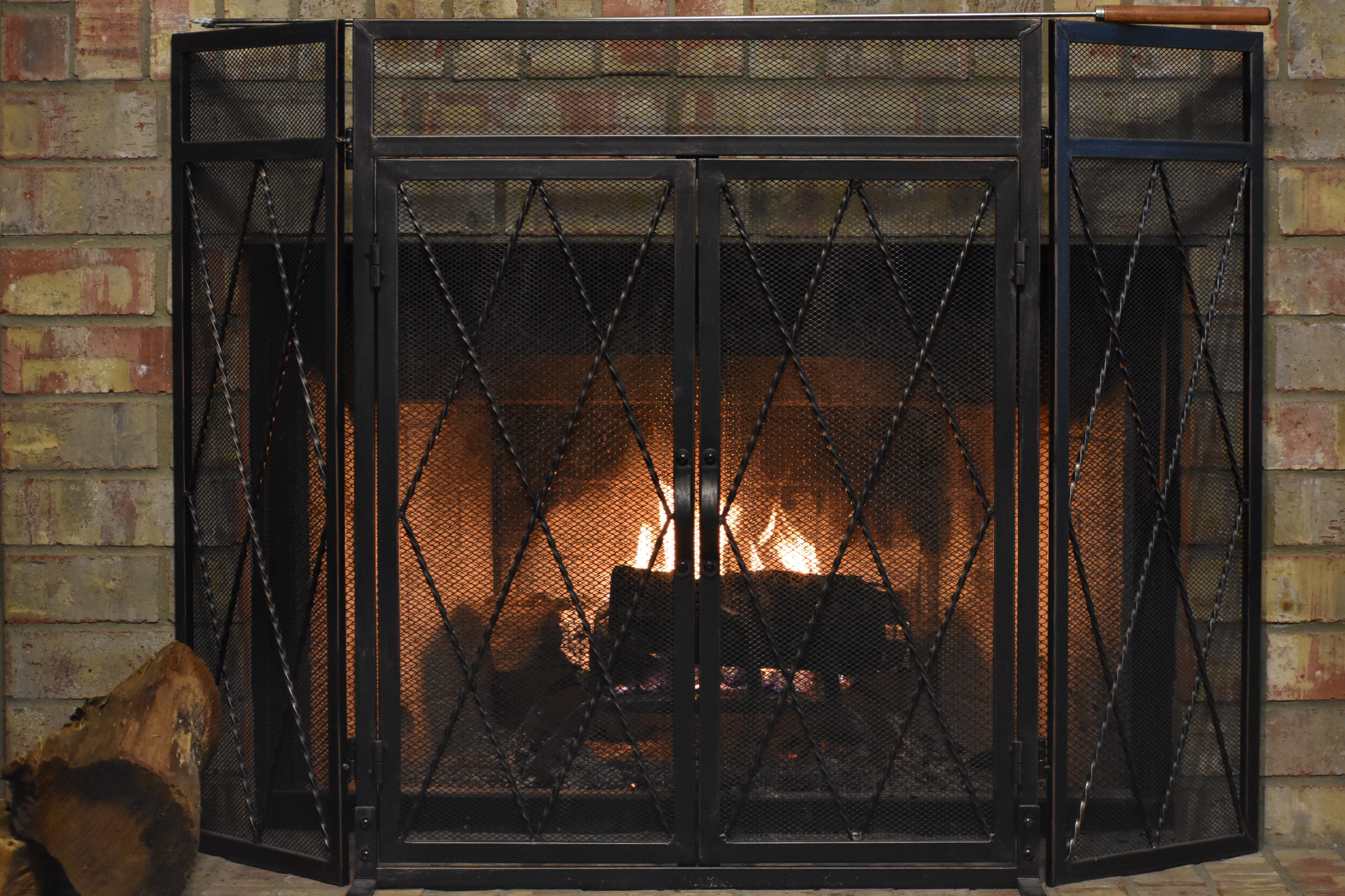 fireplace screen
