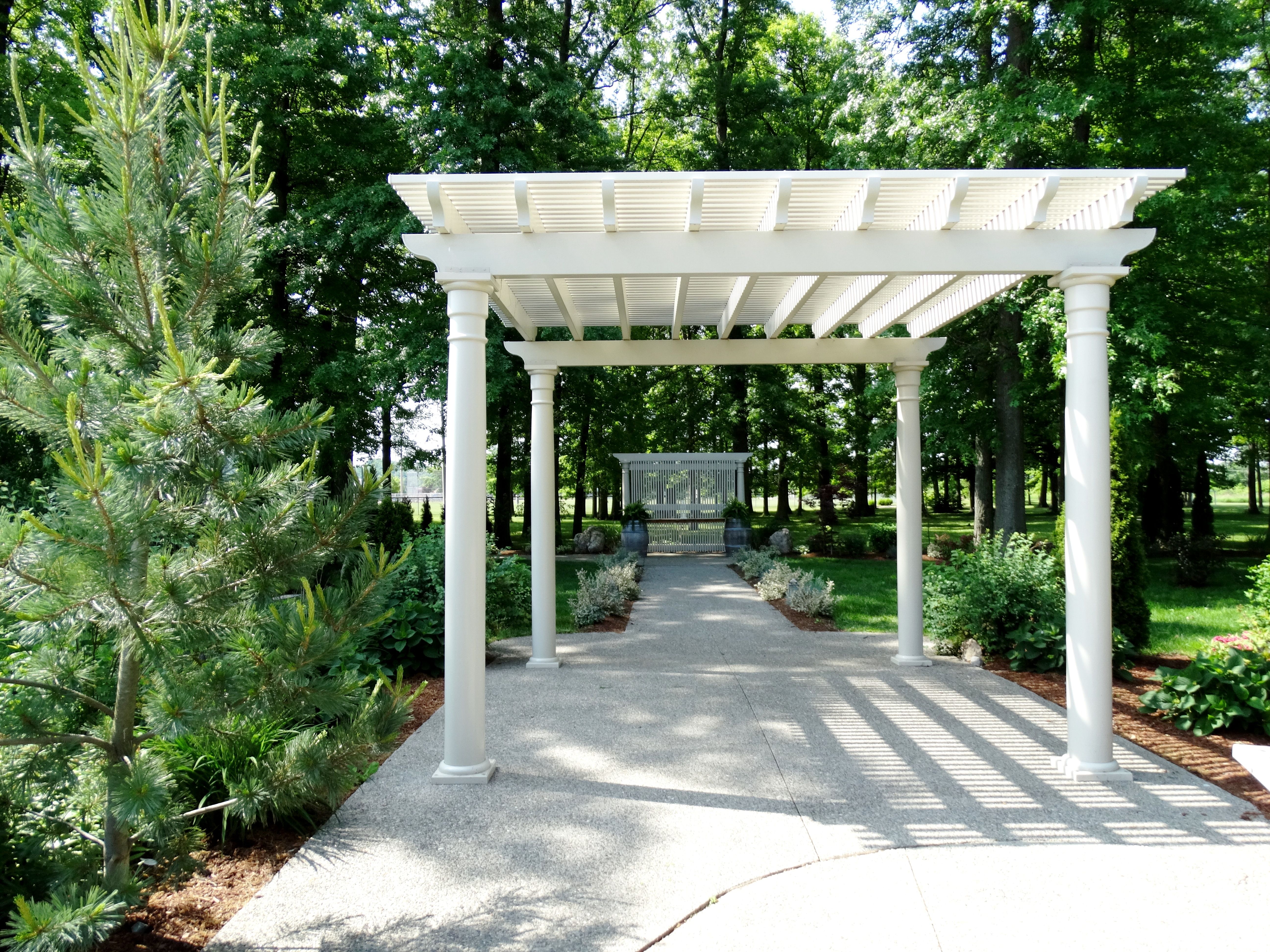 personalized pergola