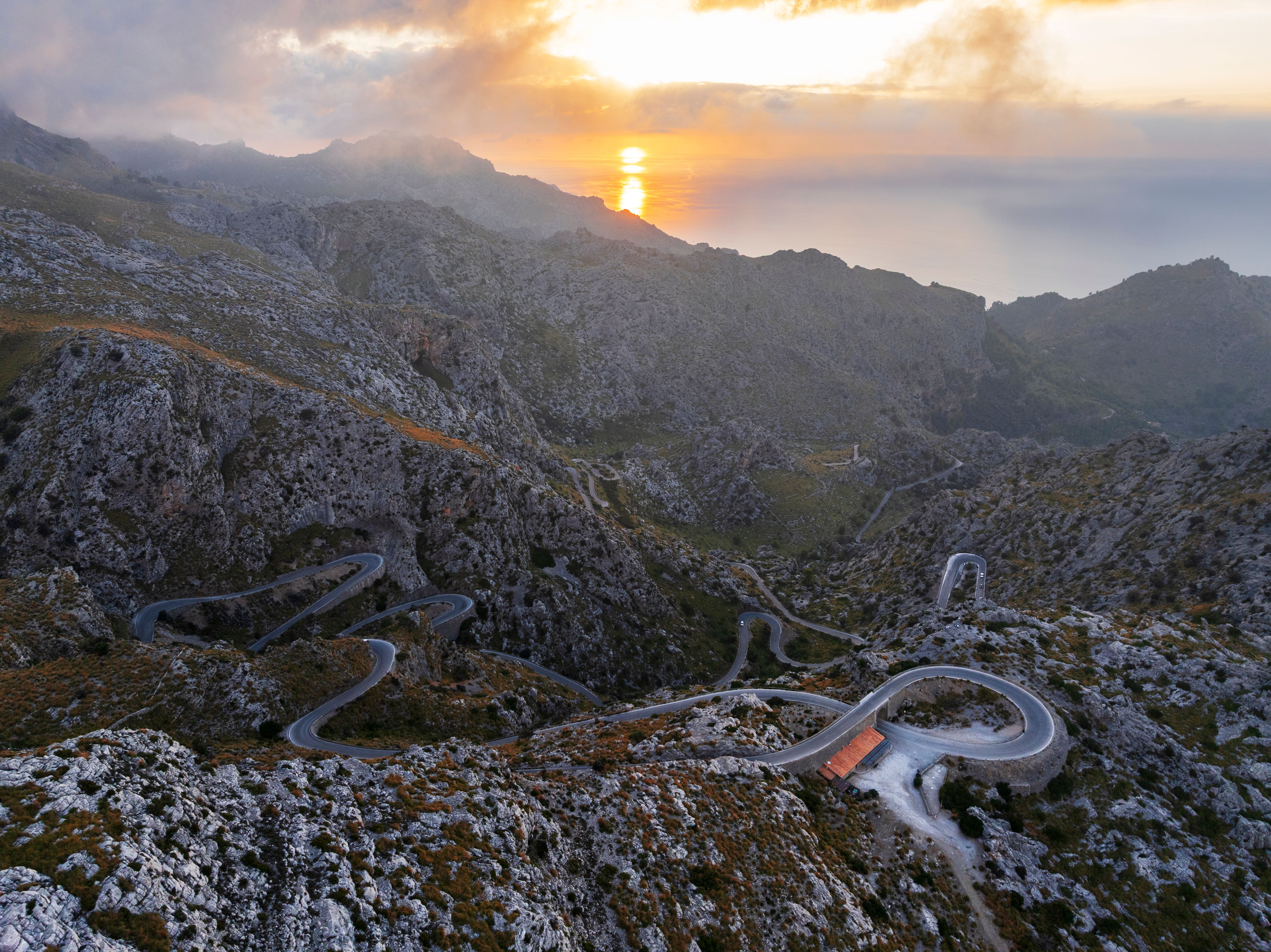 scenic drive Balearic Islands