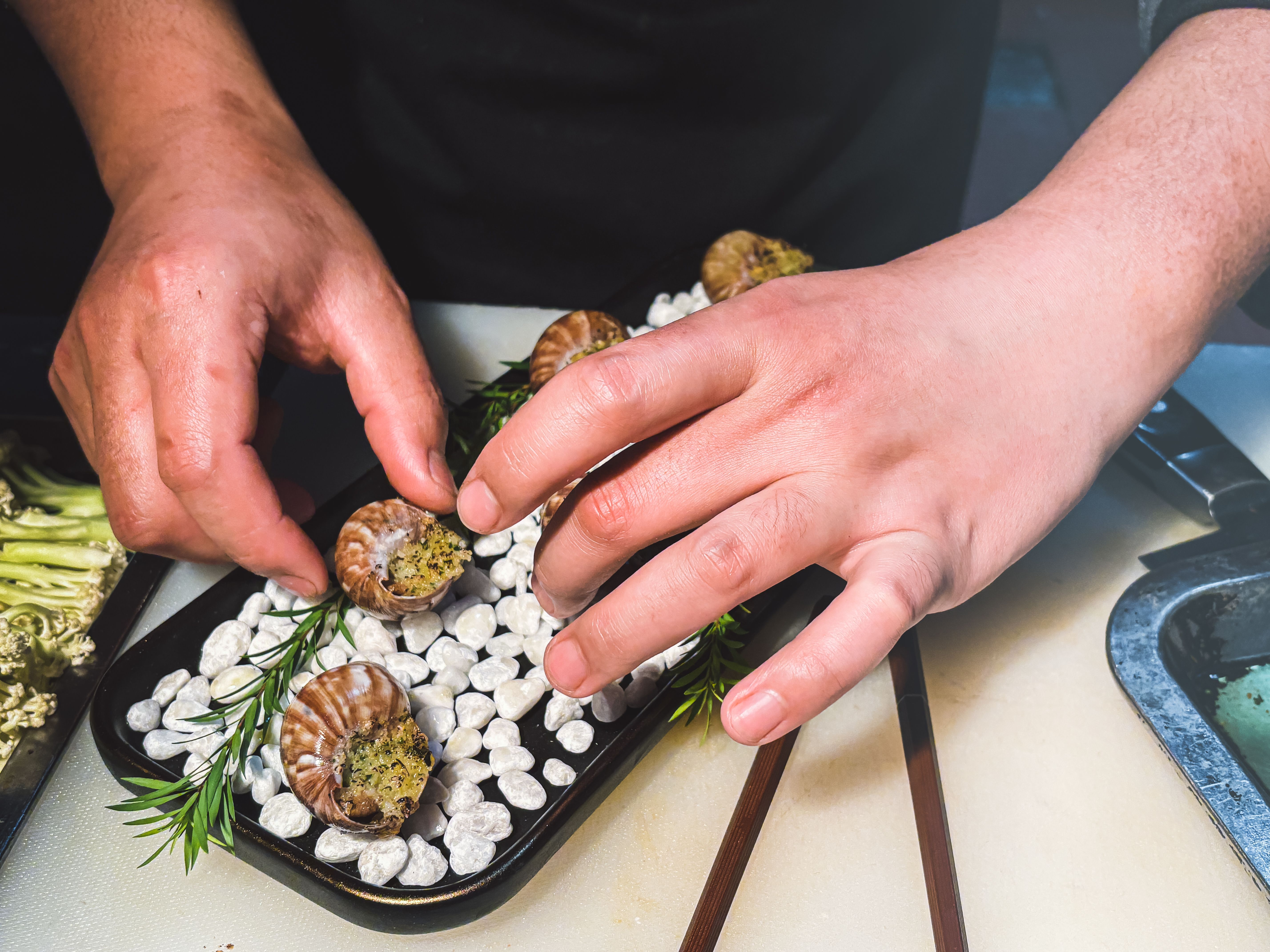 moroccan tagine snails