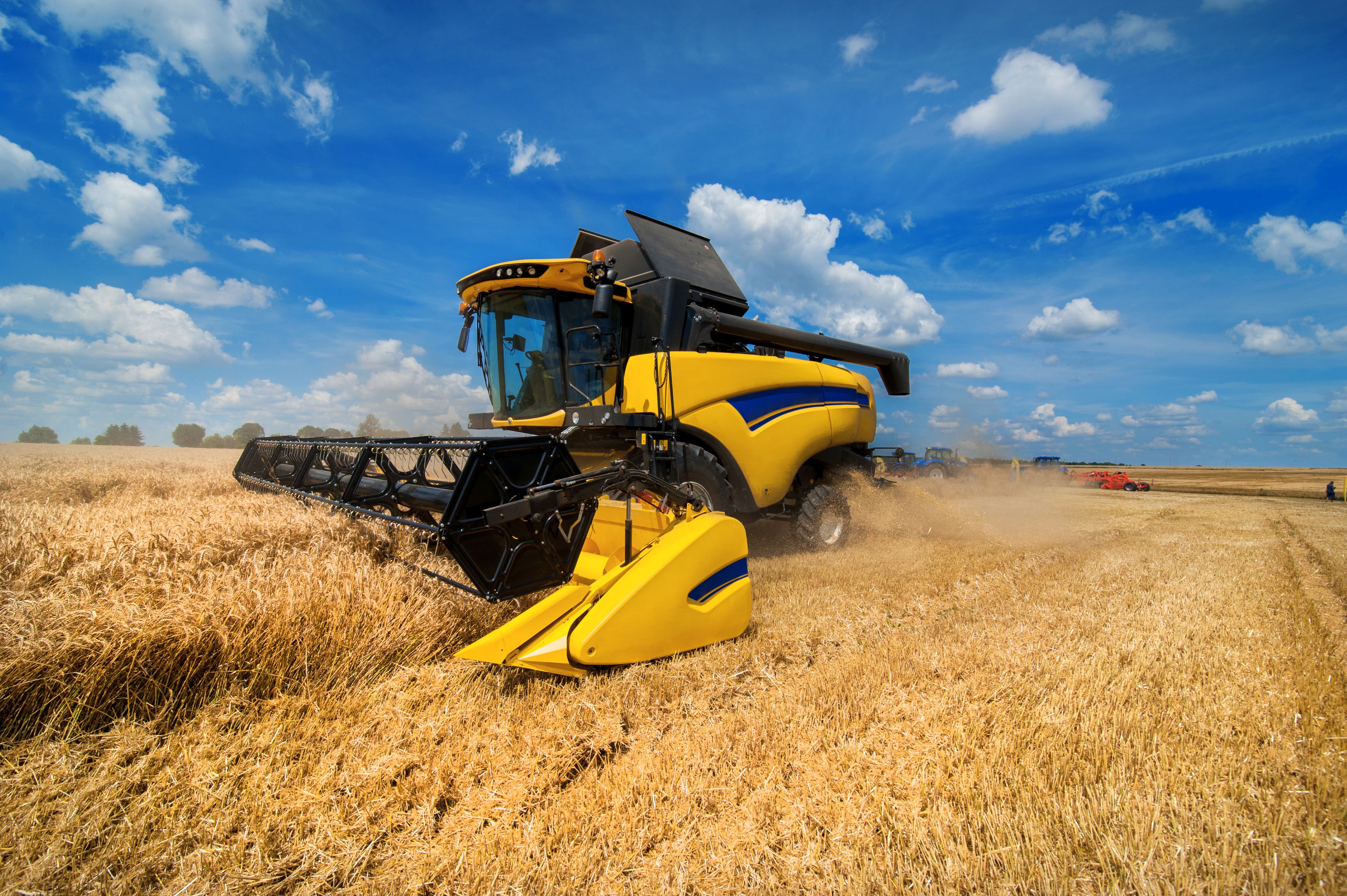 new holland harvester