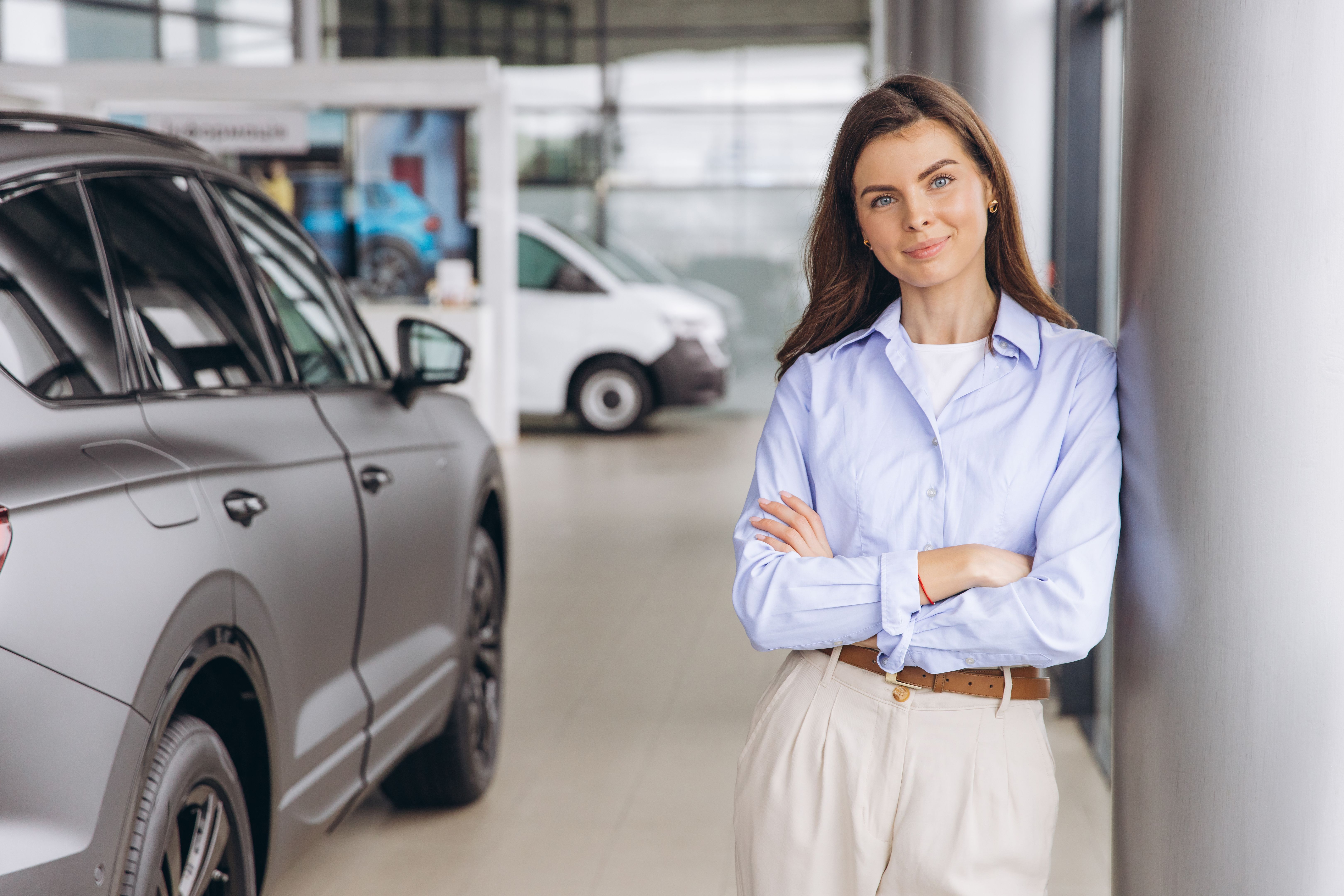 satisfied customer car