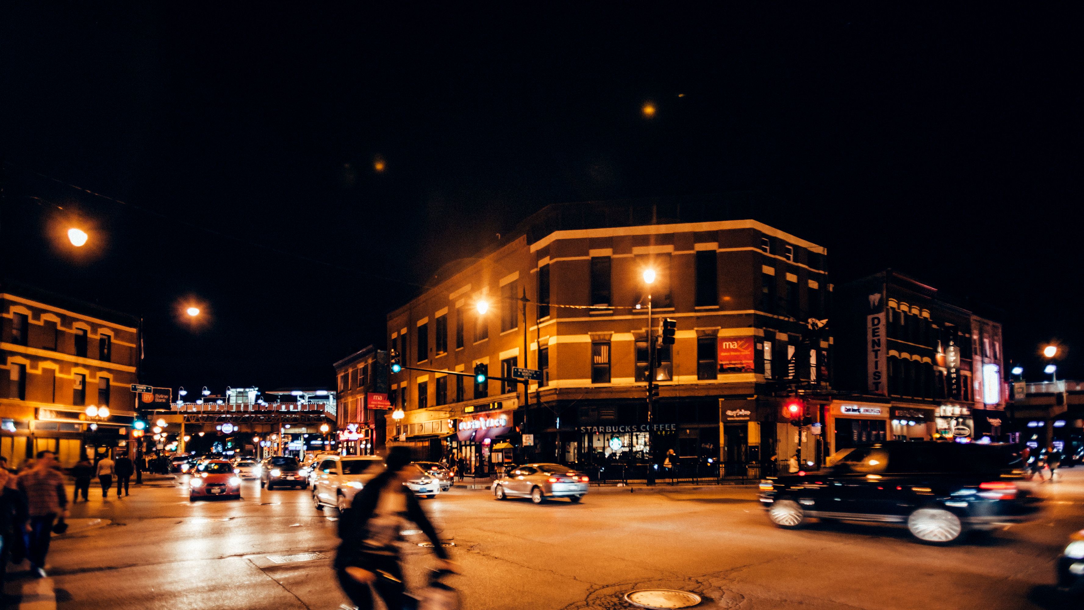chicago night photography