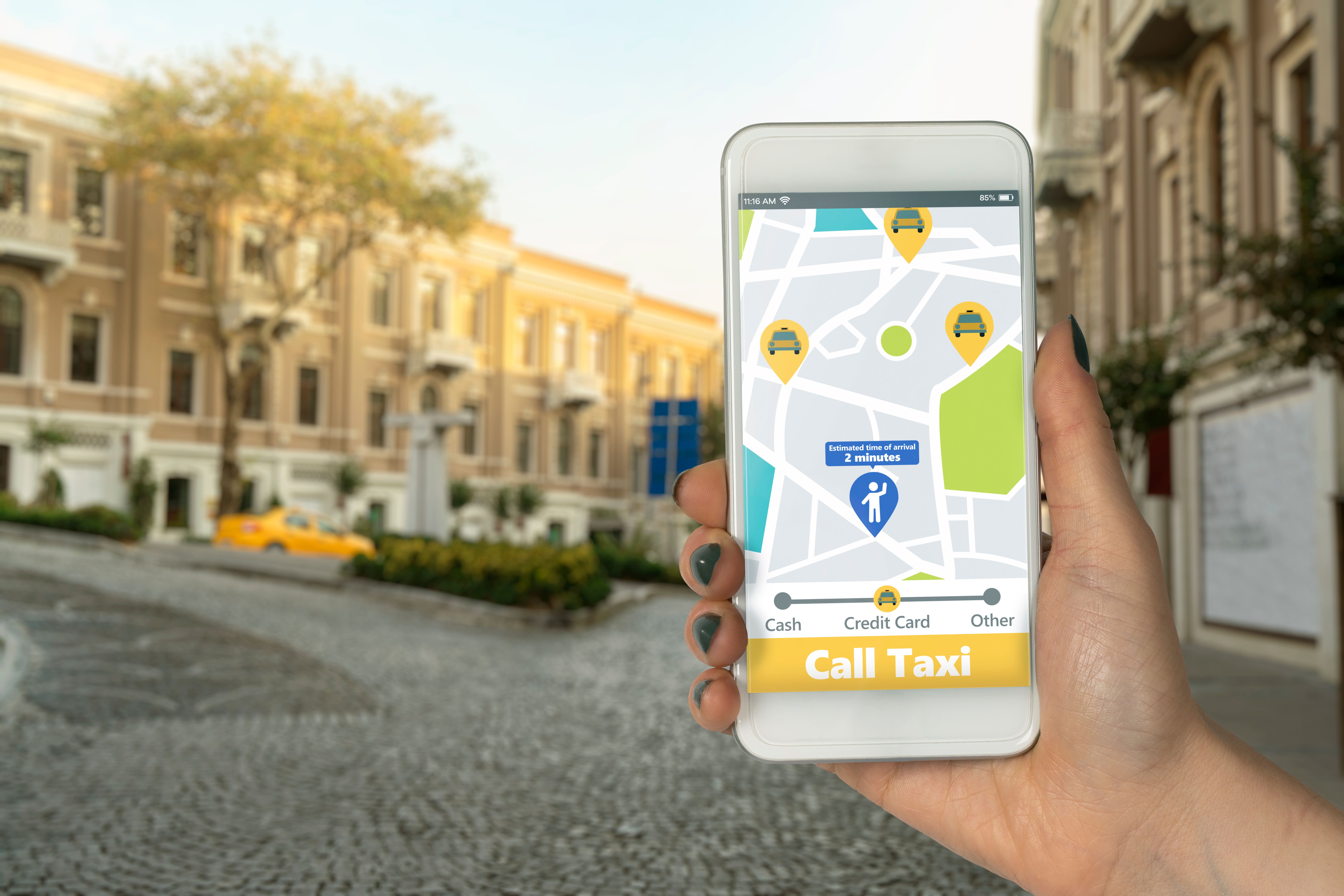taxi booking app