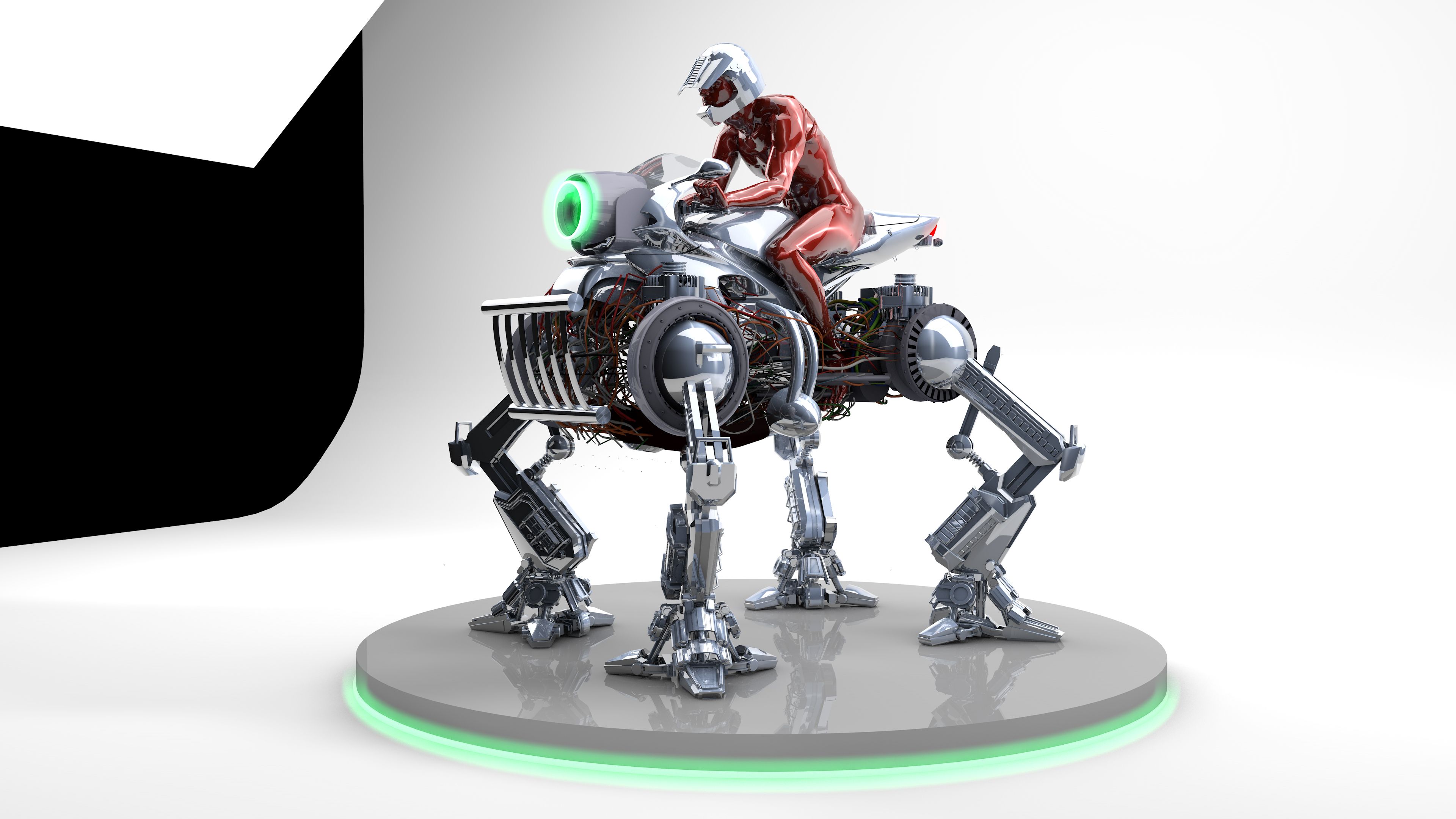 Walking Robot Motorcycle