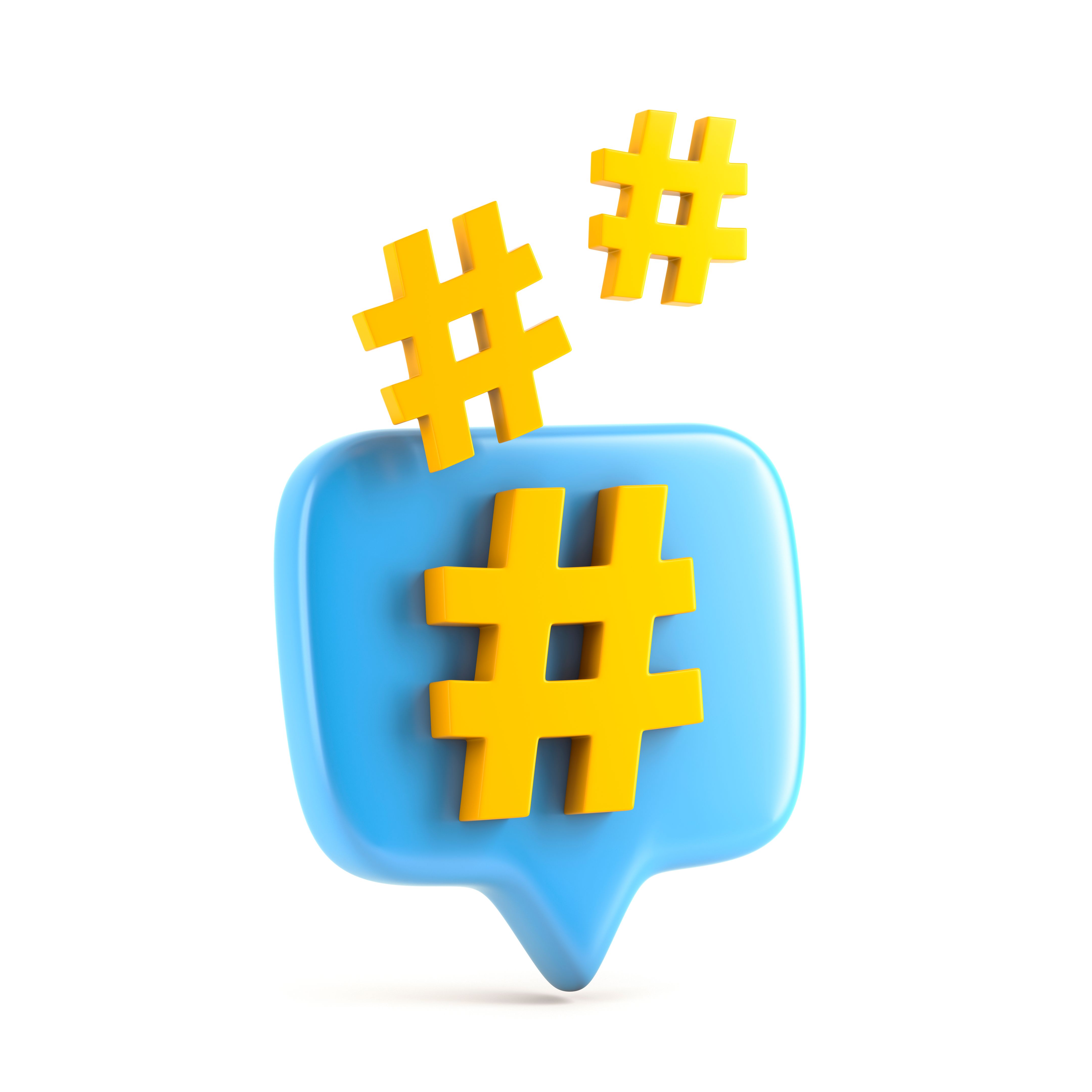 hashtags social media