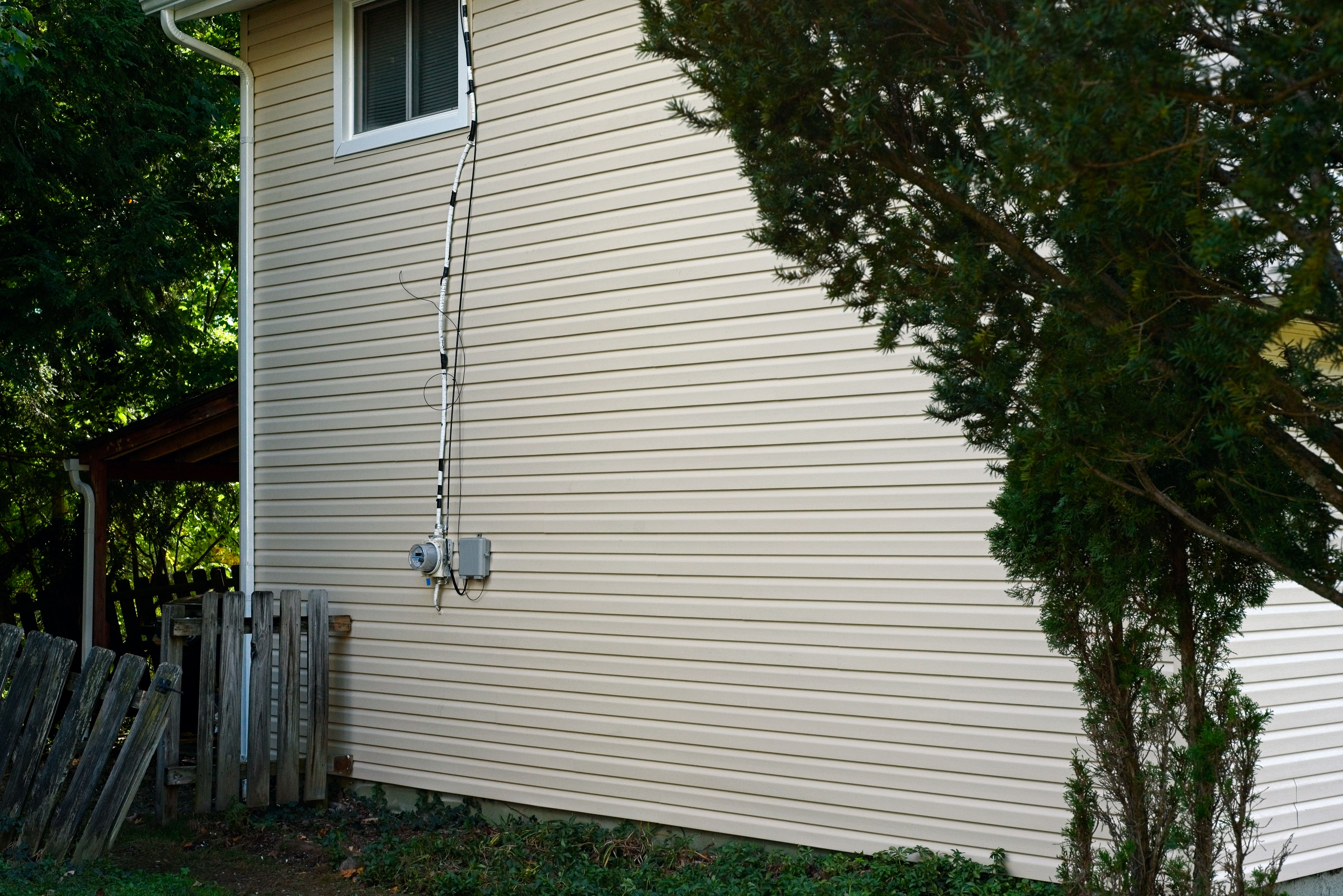house siding clean