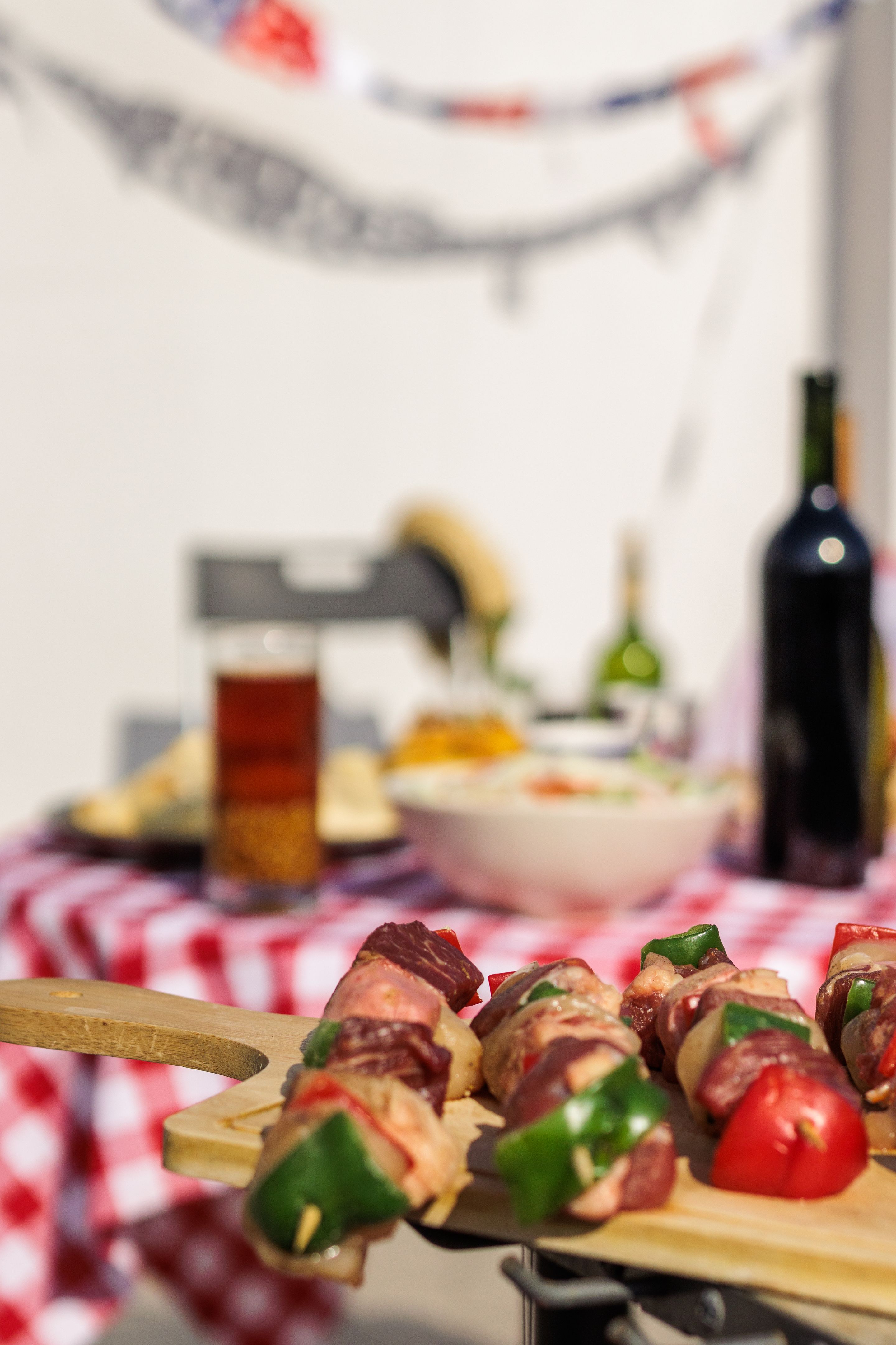 summer barbecue wine