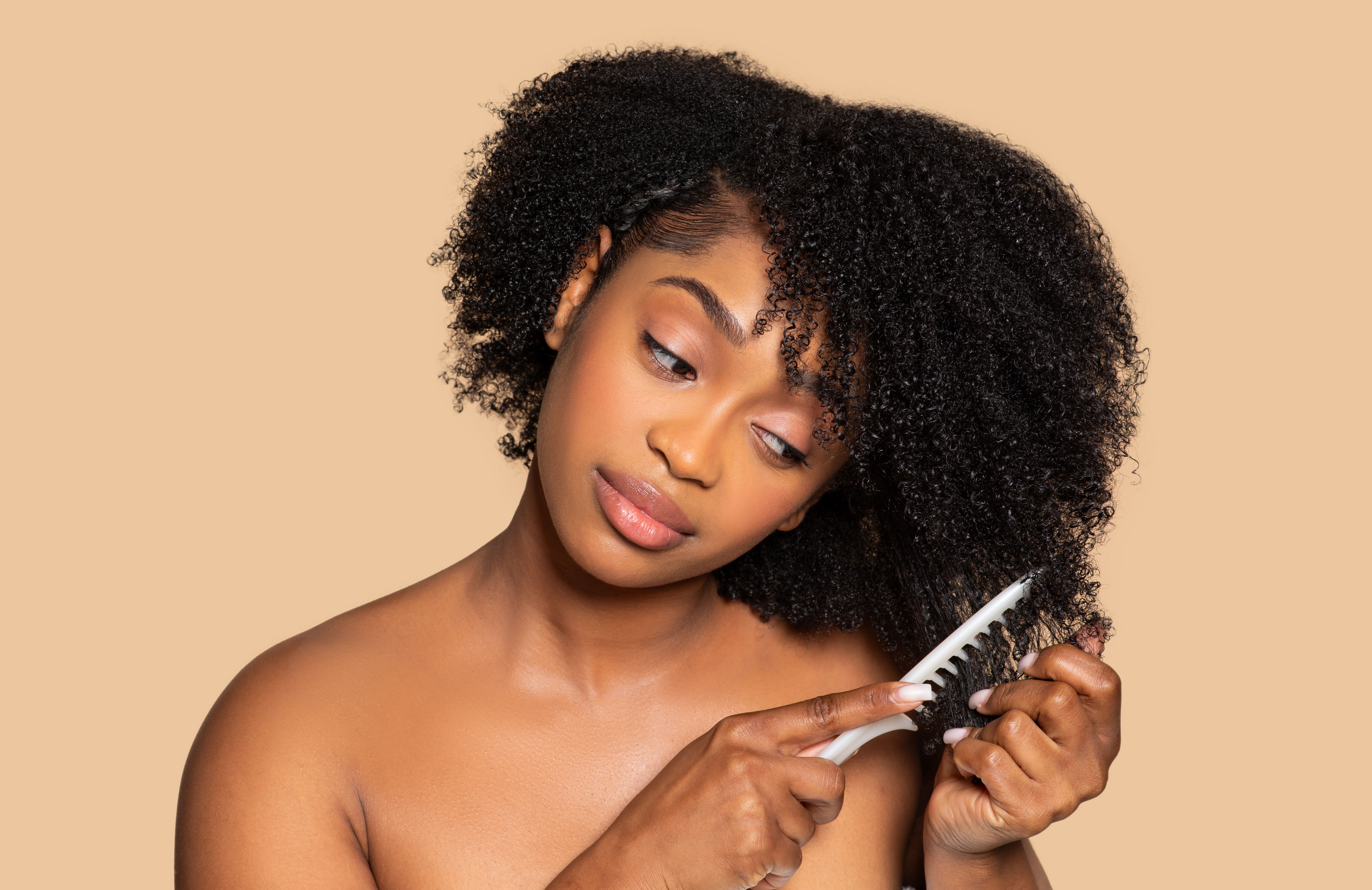 detangling ethnic hair