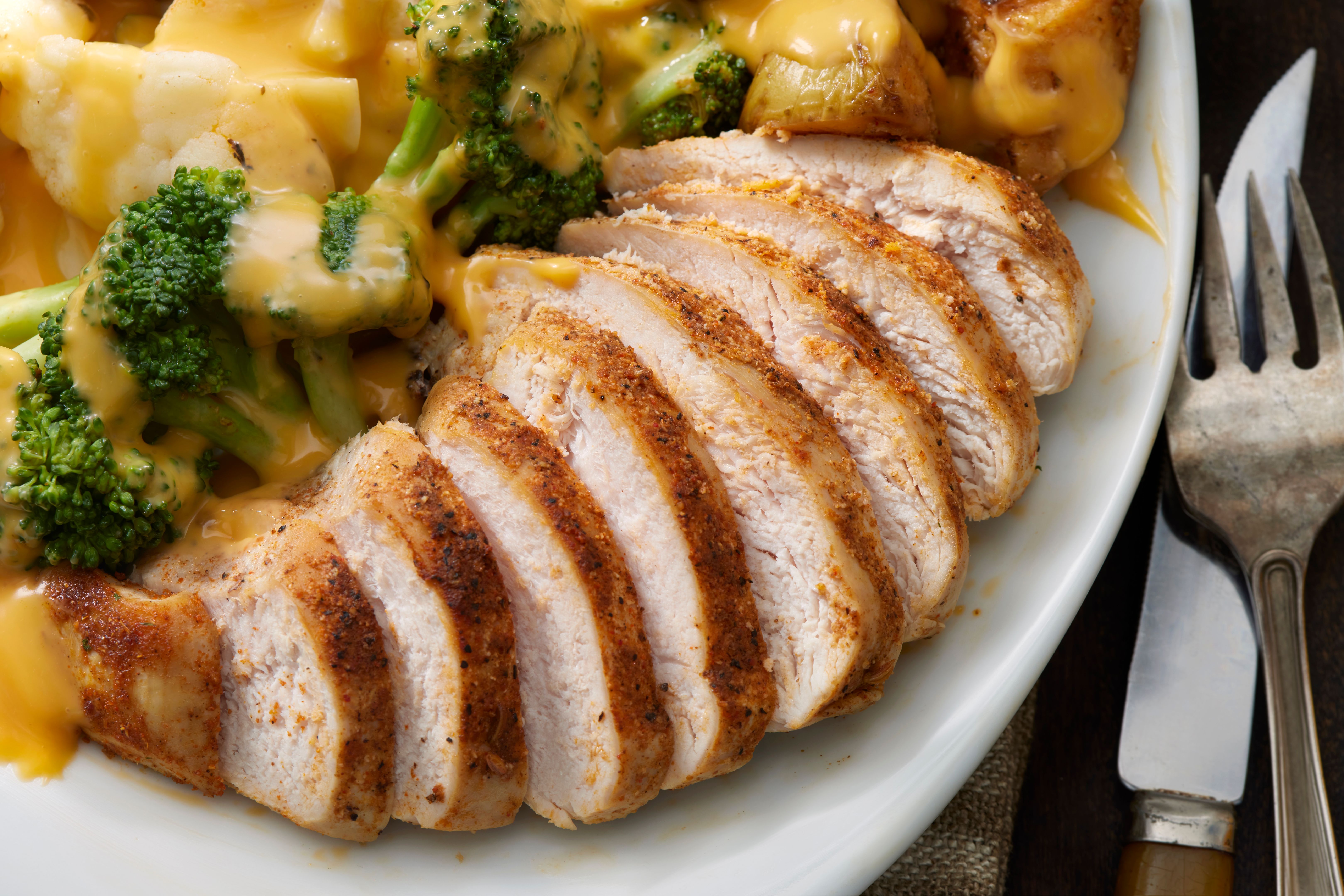 seasoned chicken