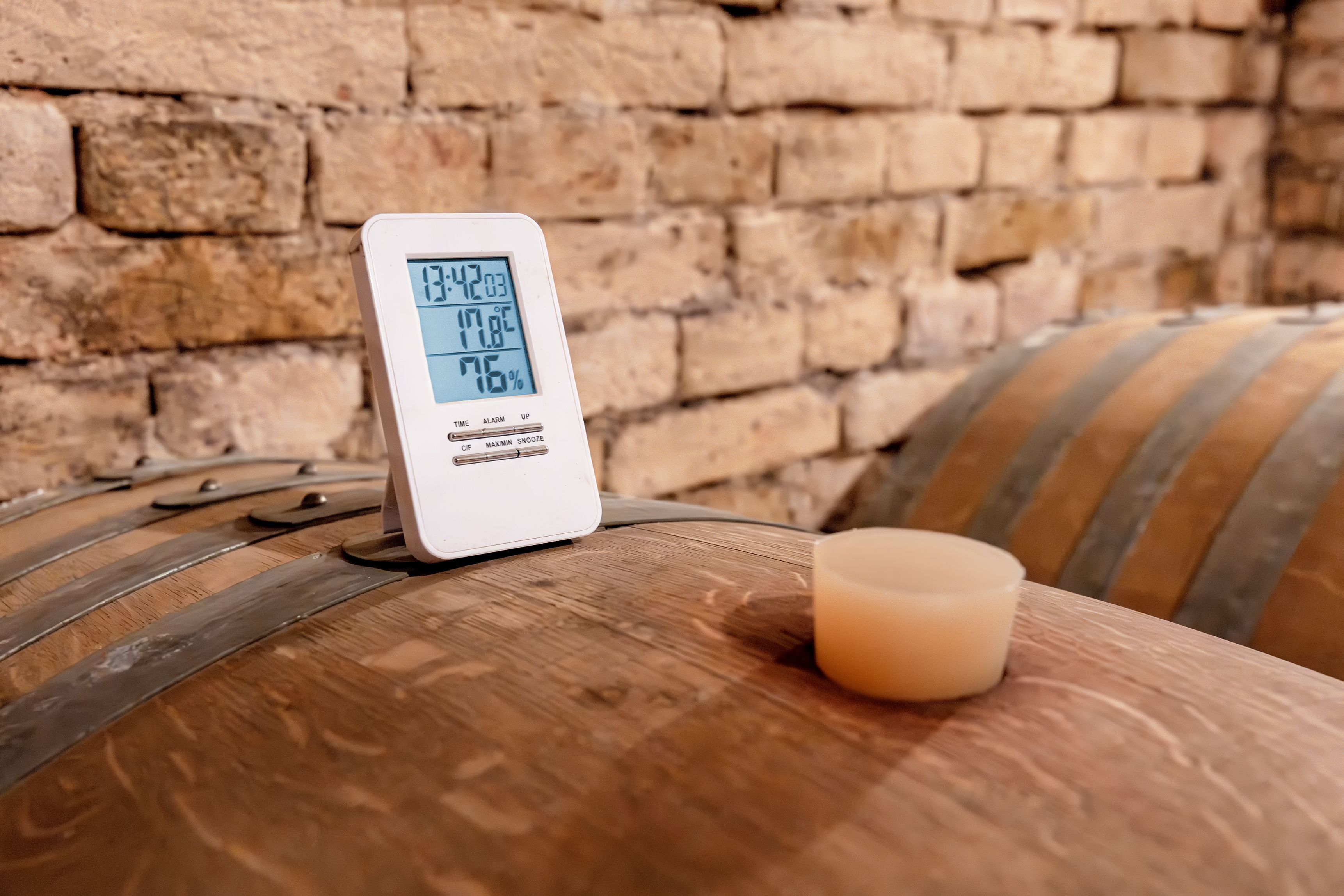 wine storage temperature