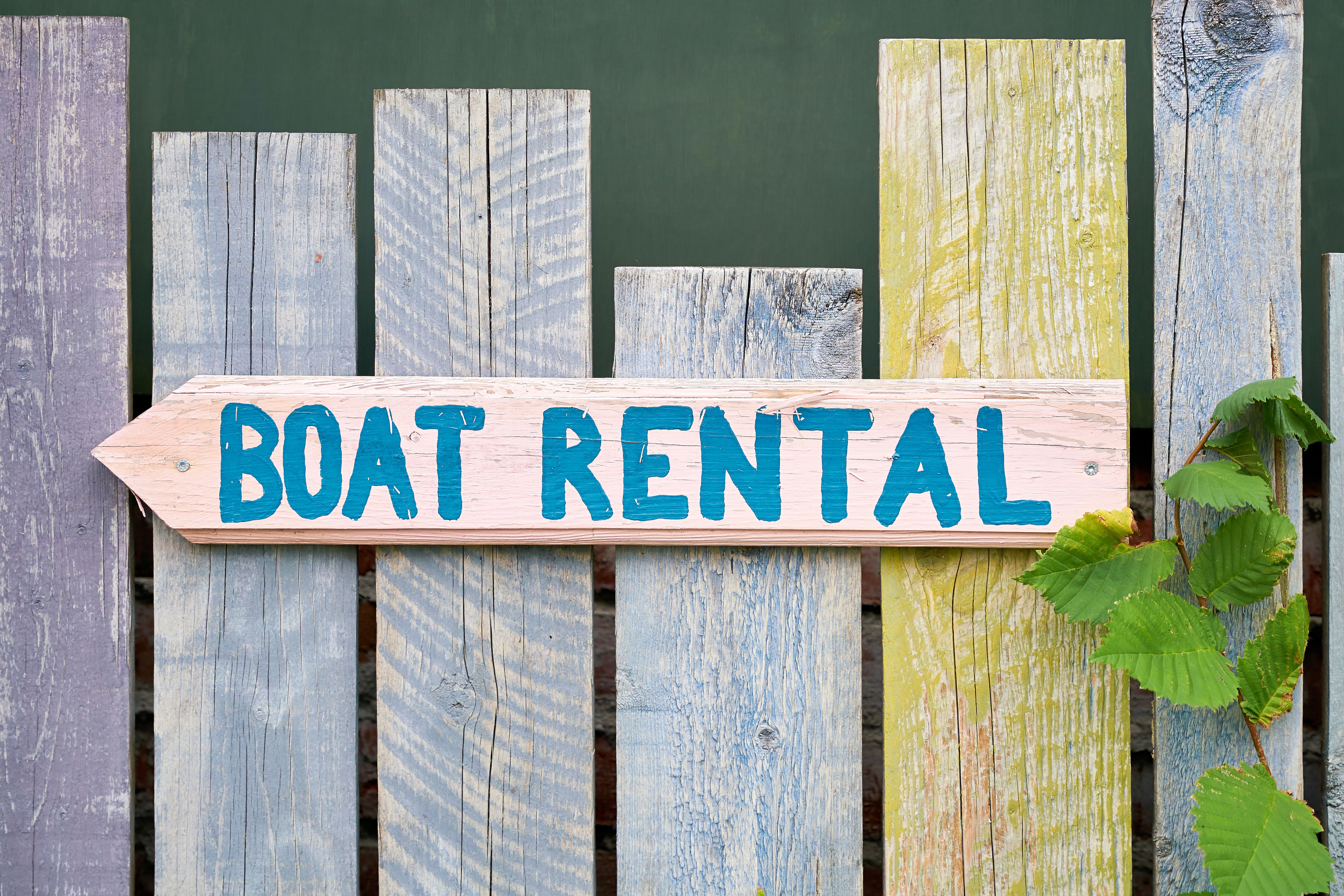 boat rental process