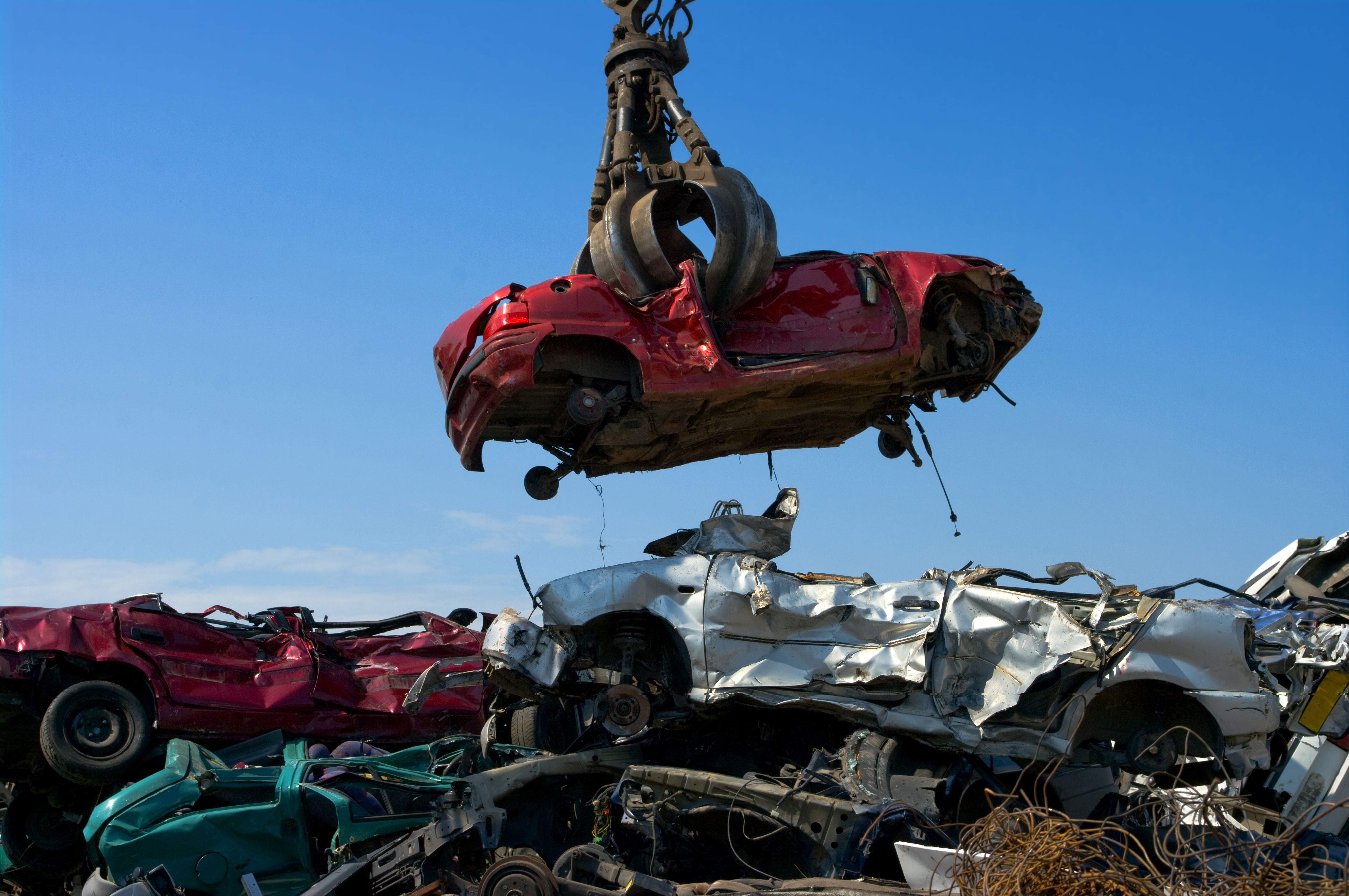 scrap metal yard