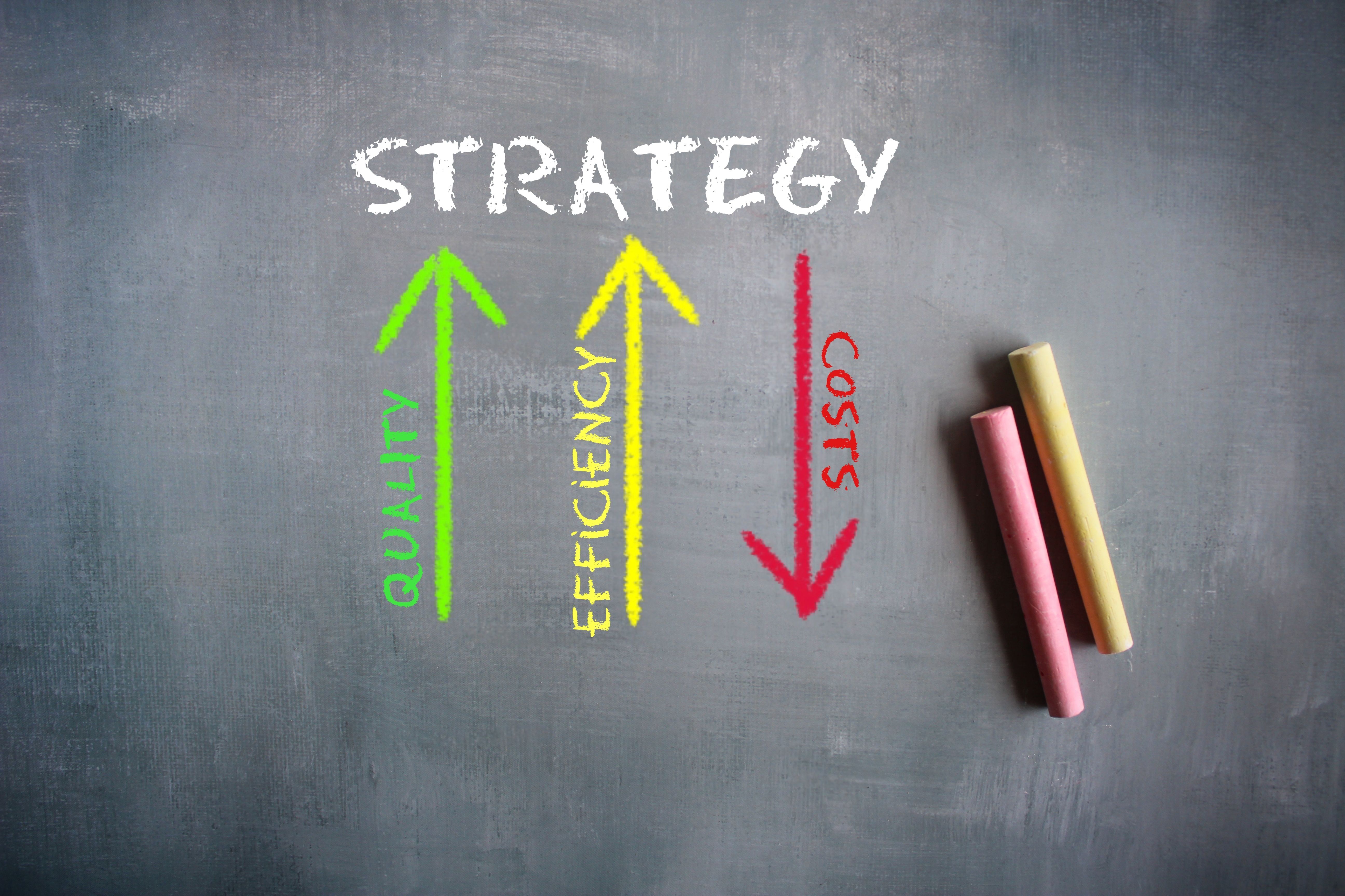 Business strategy concept