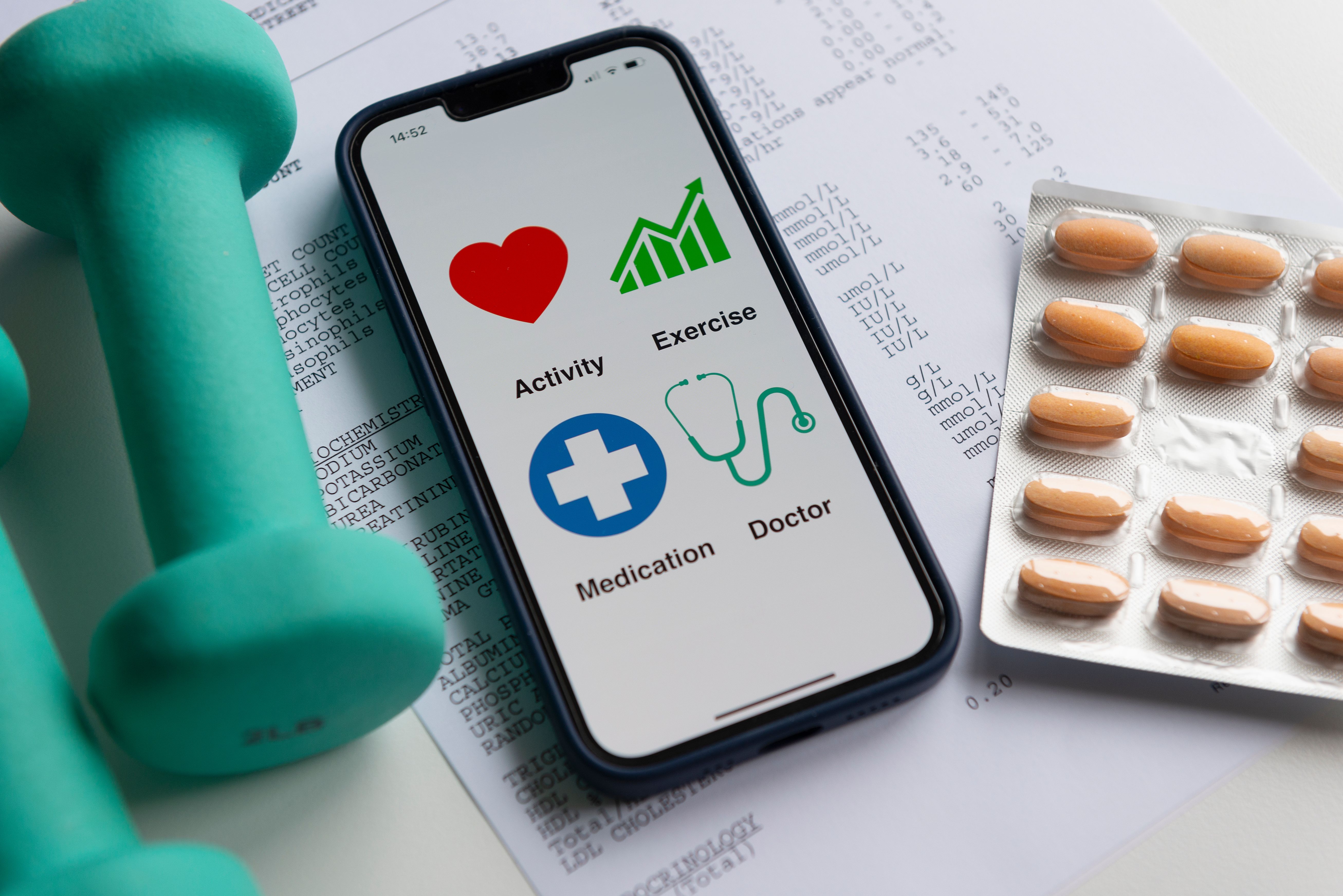 Health and Fitness smartphone Health and Fitness smartphone