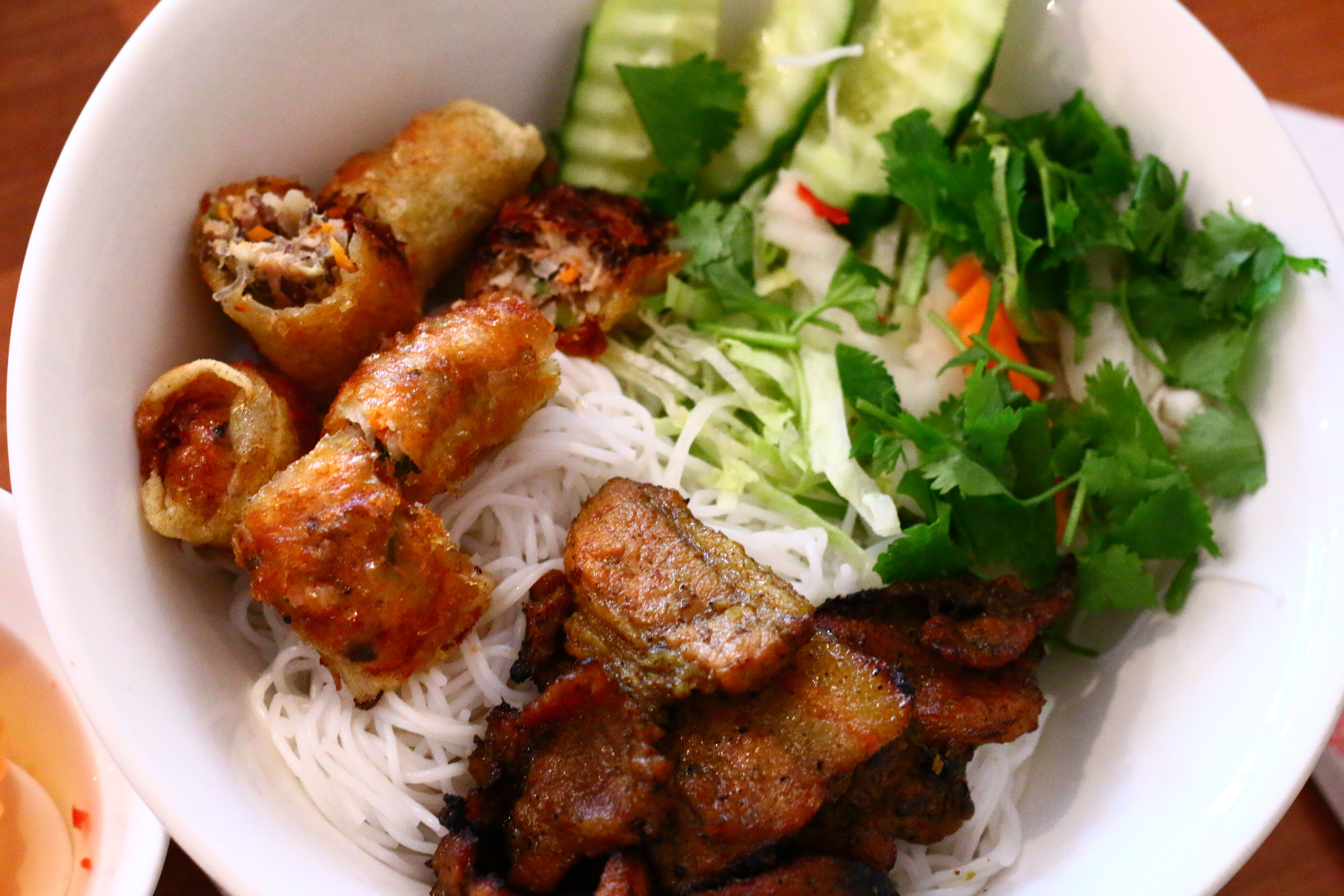 grilled pork noodles