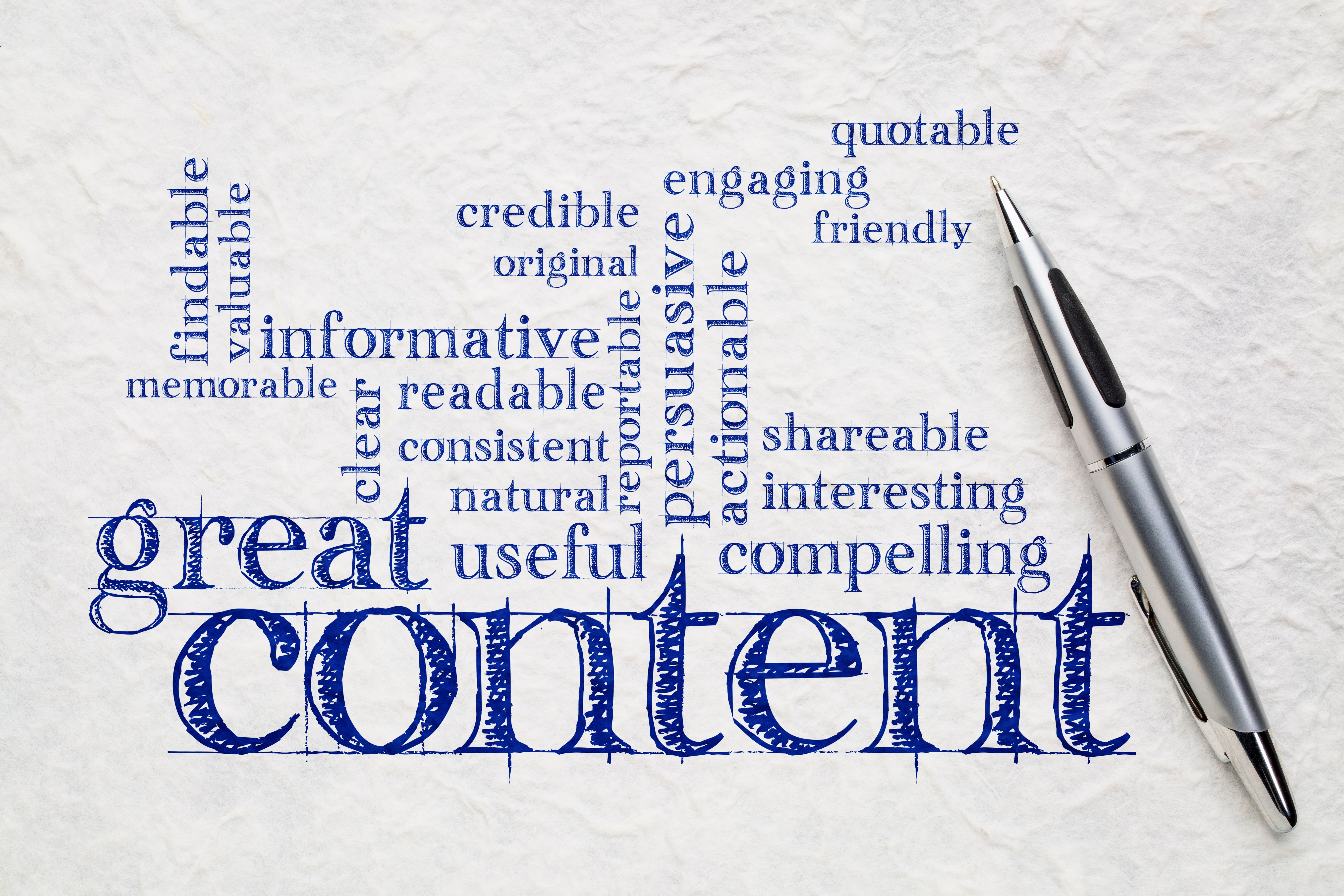 writing content