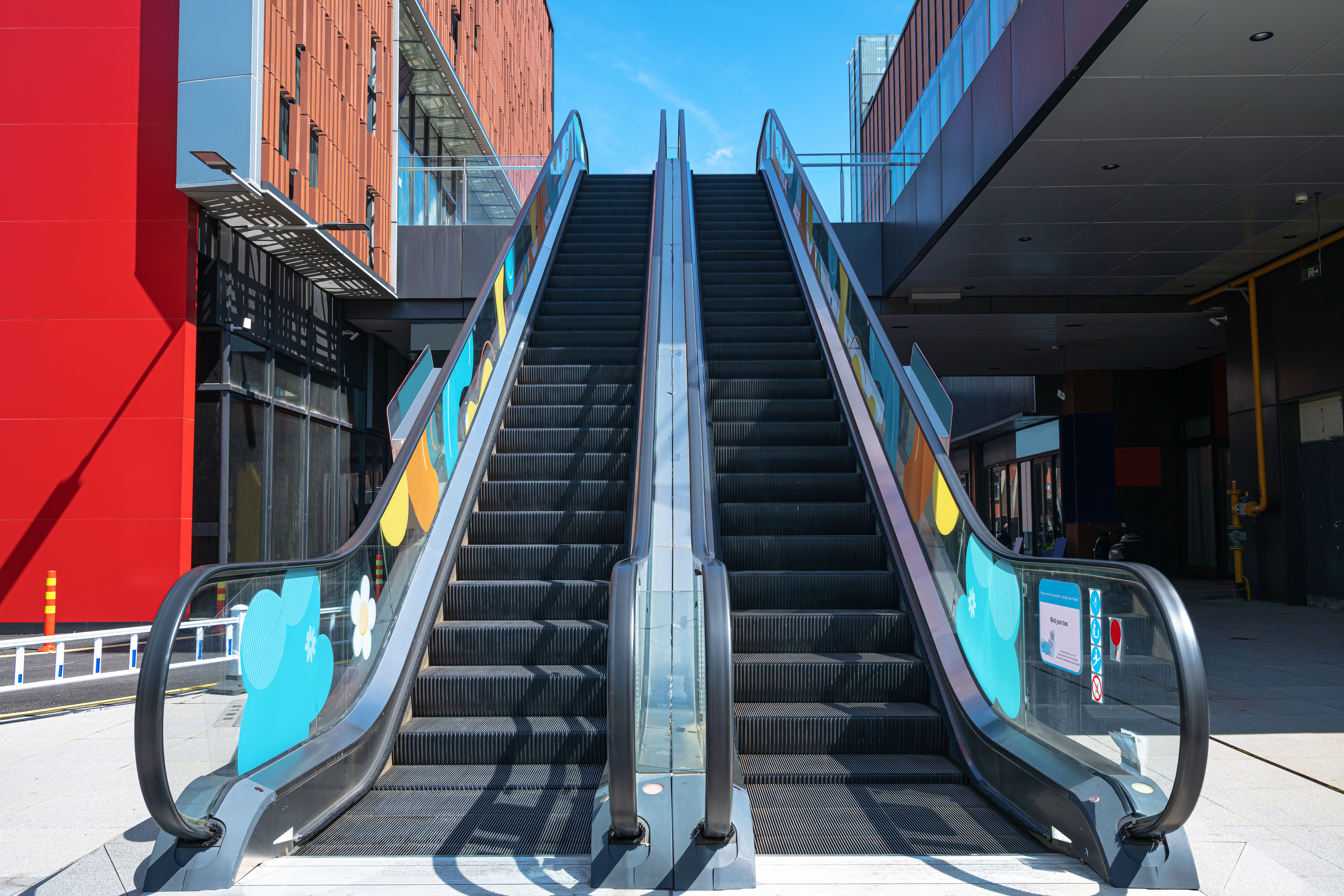 shopping mall entrance