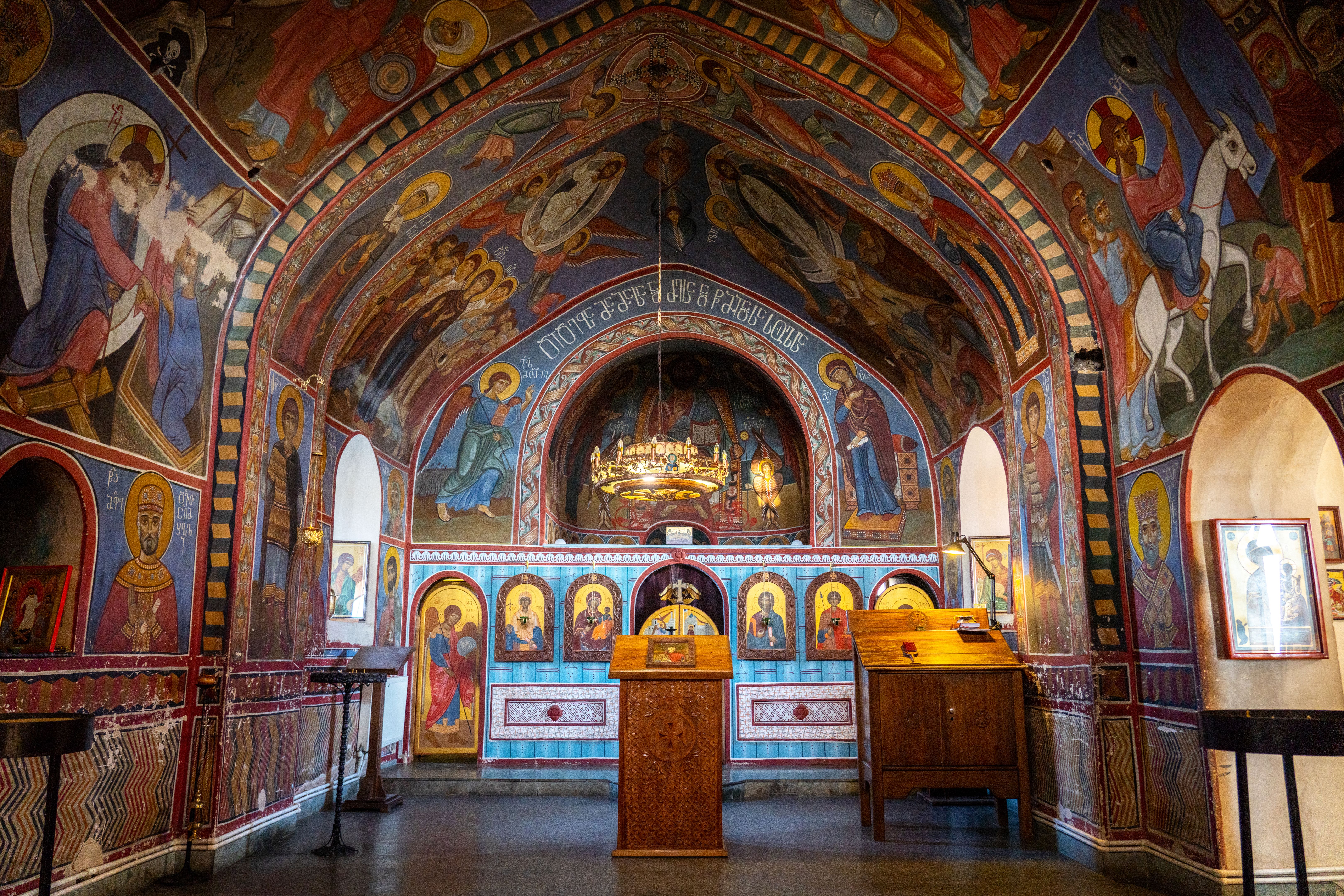 historic chapel interior