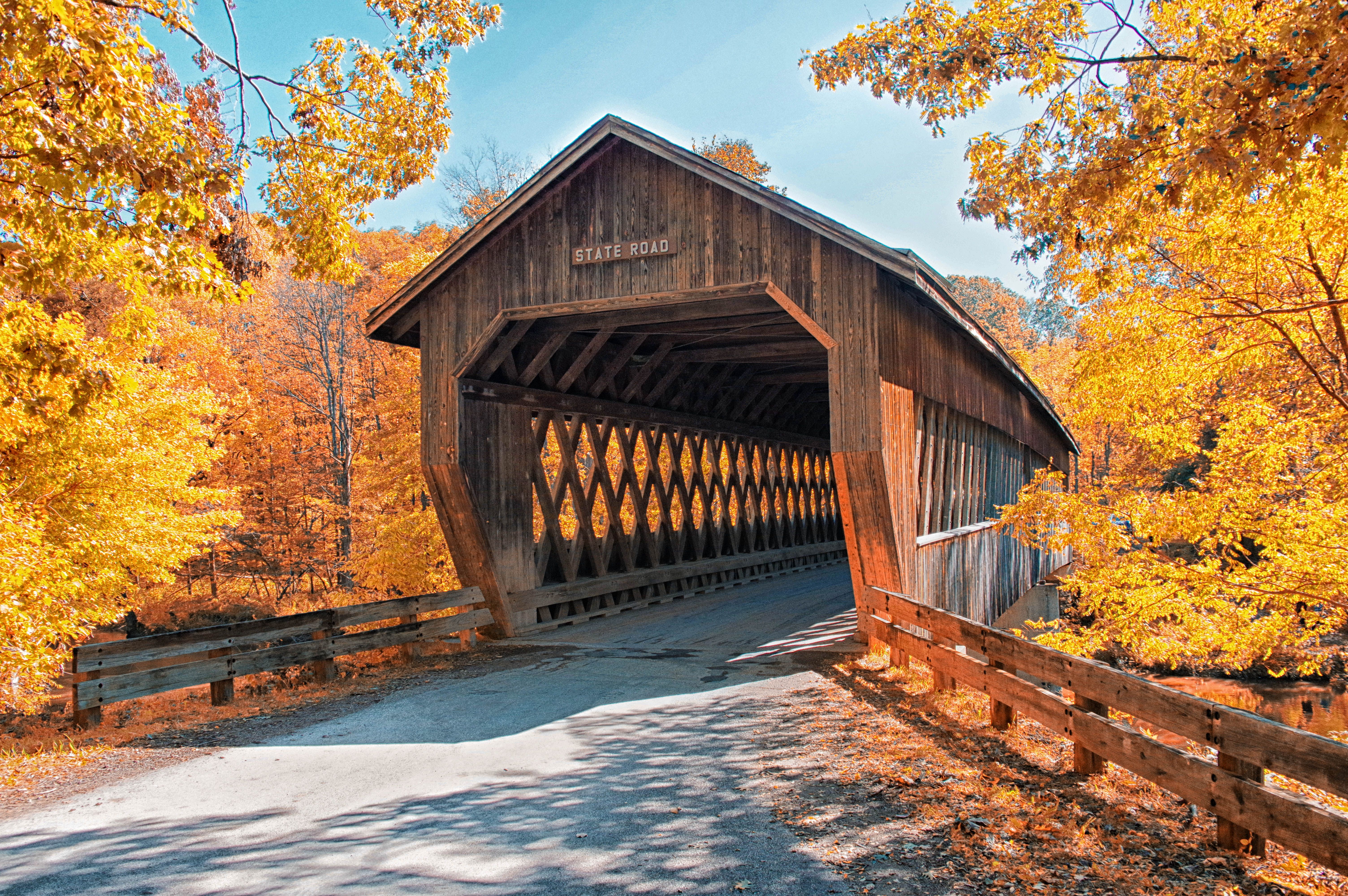 covered bridge