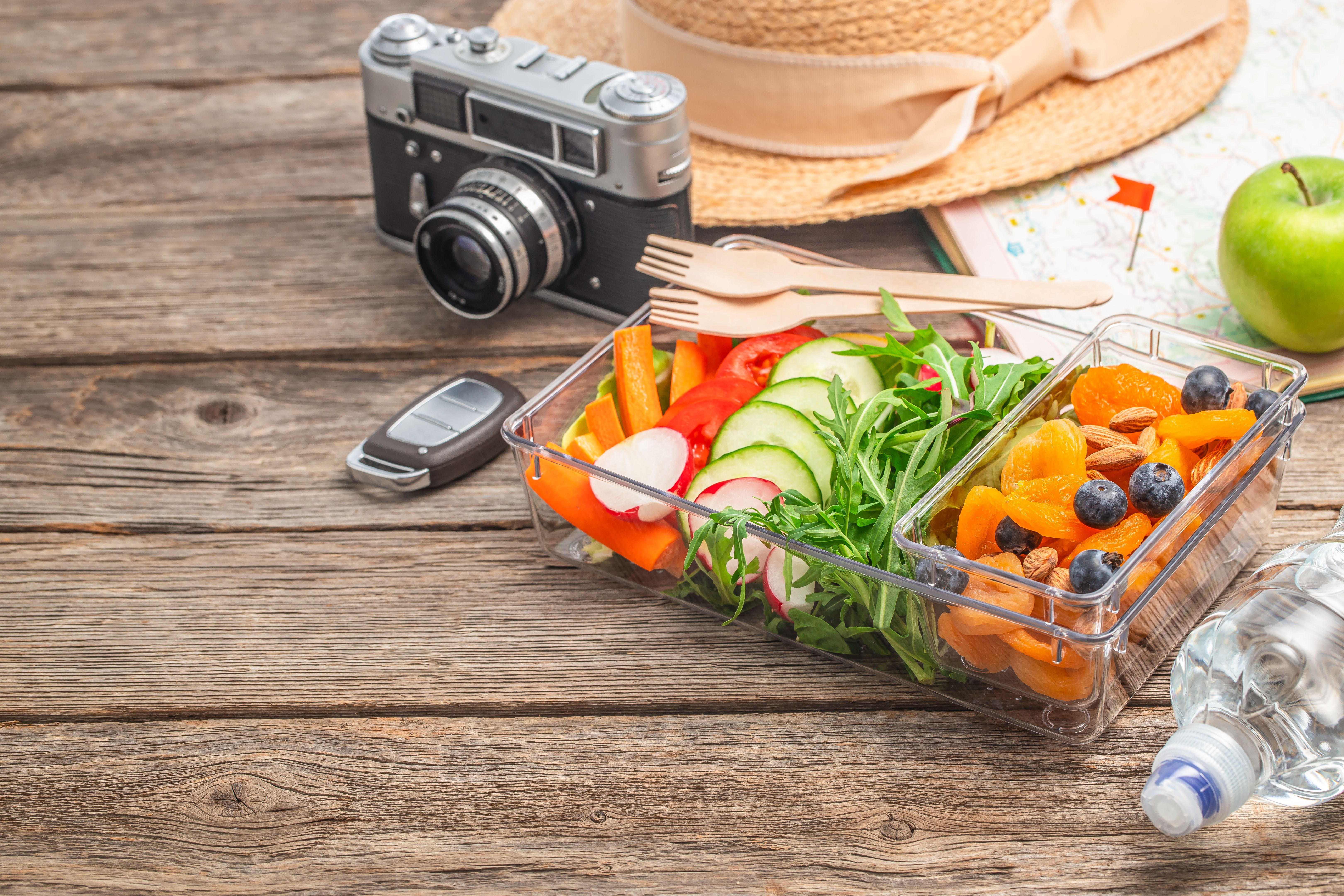 healthy travel food
