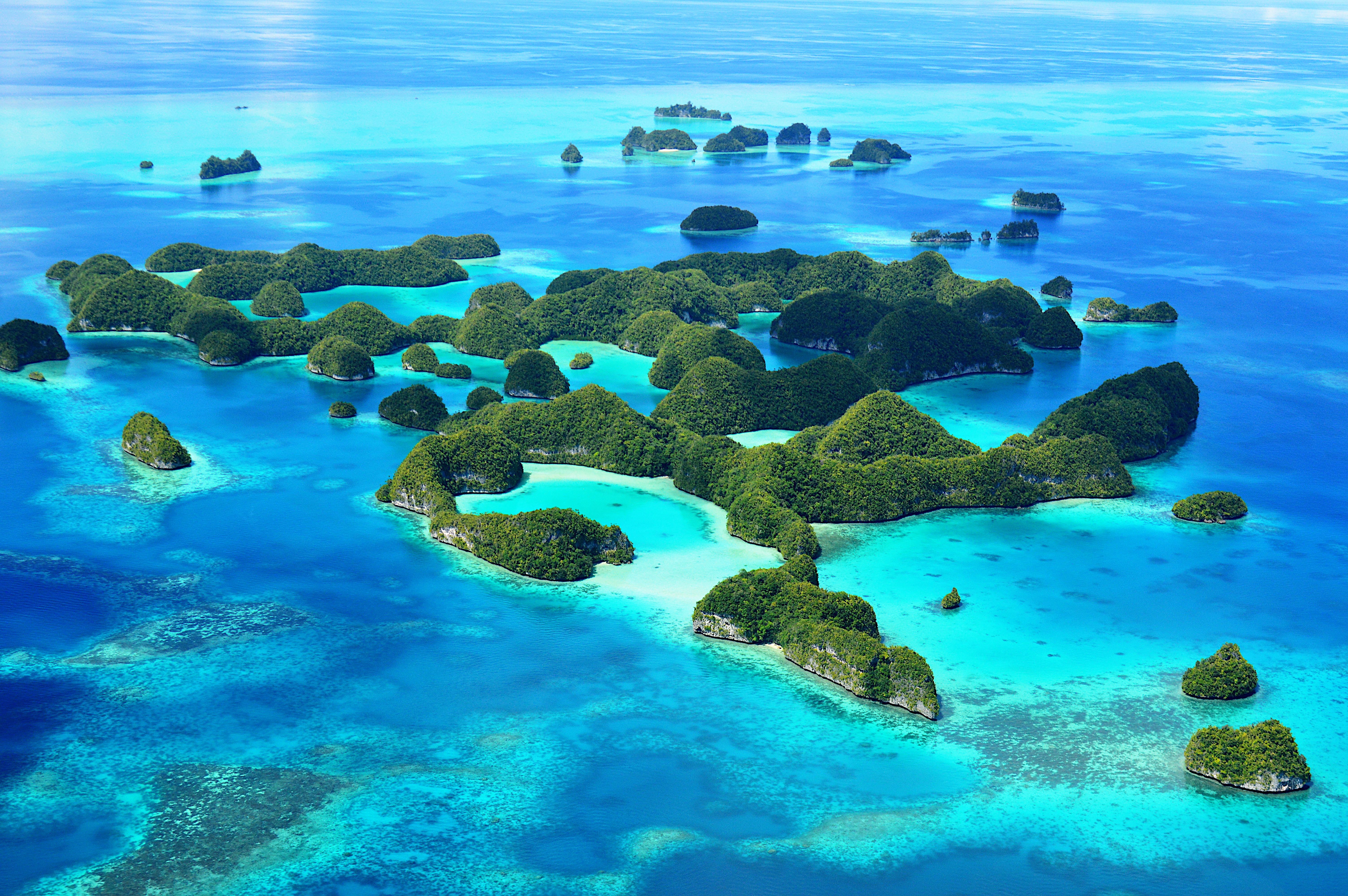 Seventy Islands in Palau, Micronesia