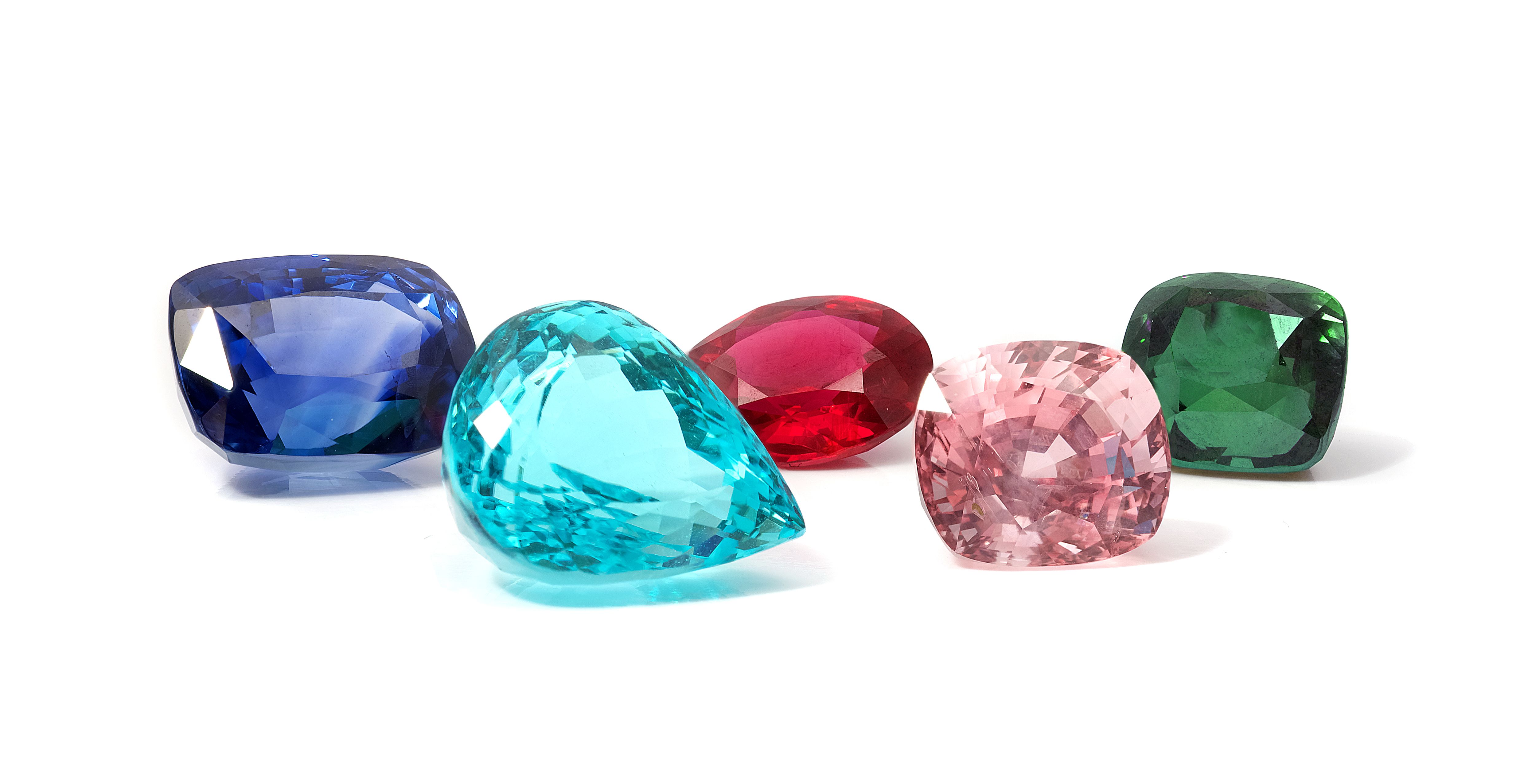 colored tourmalines