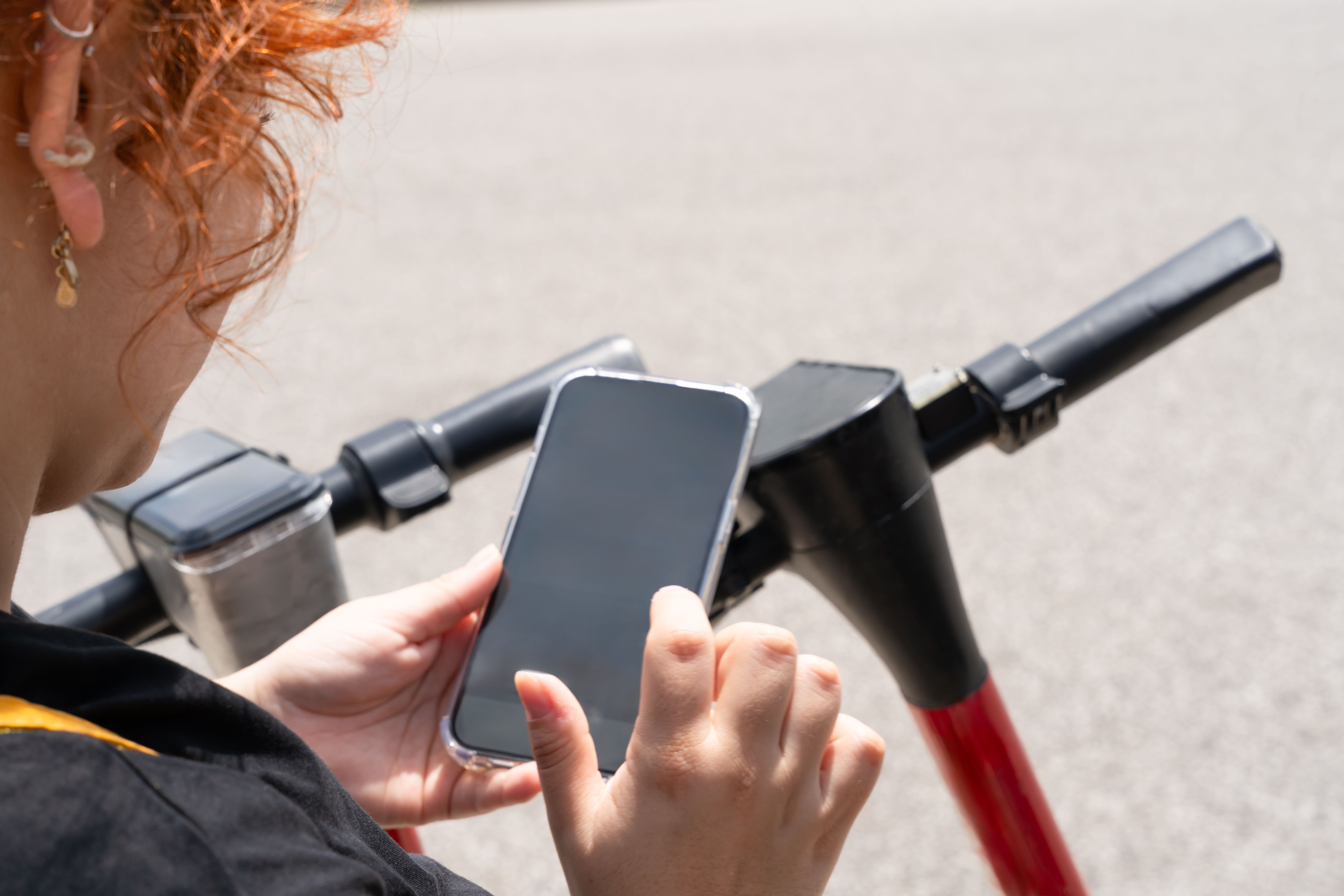 mobility scooter user