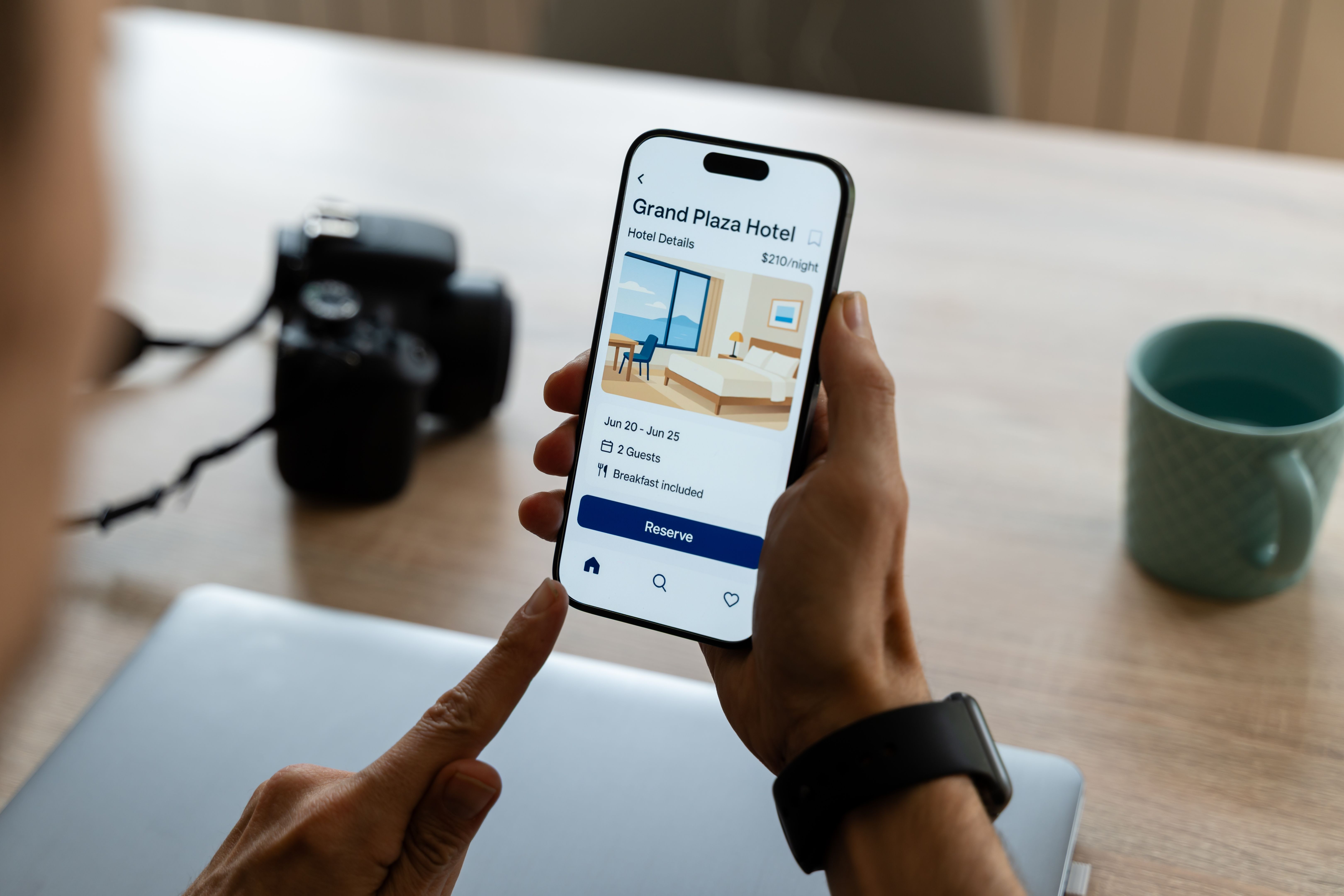 travel booking app