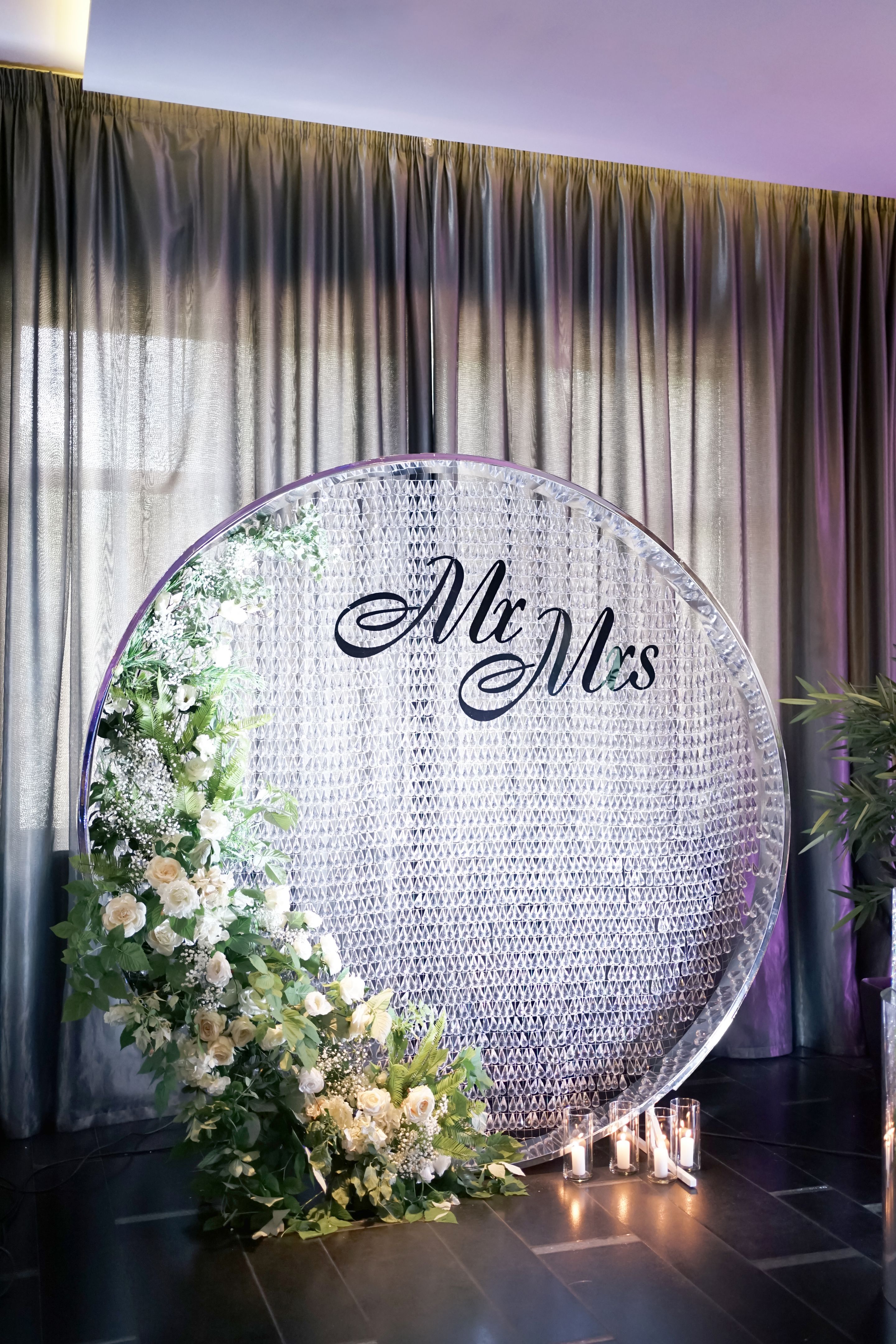 personalized wedding decor