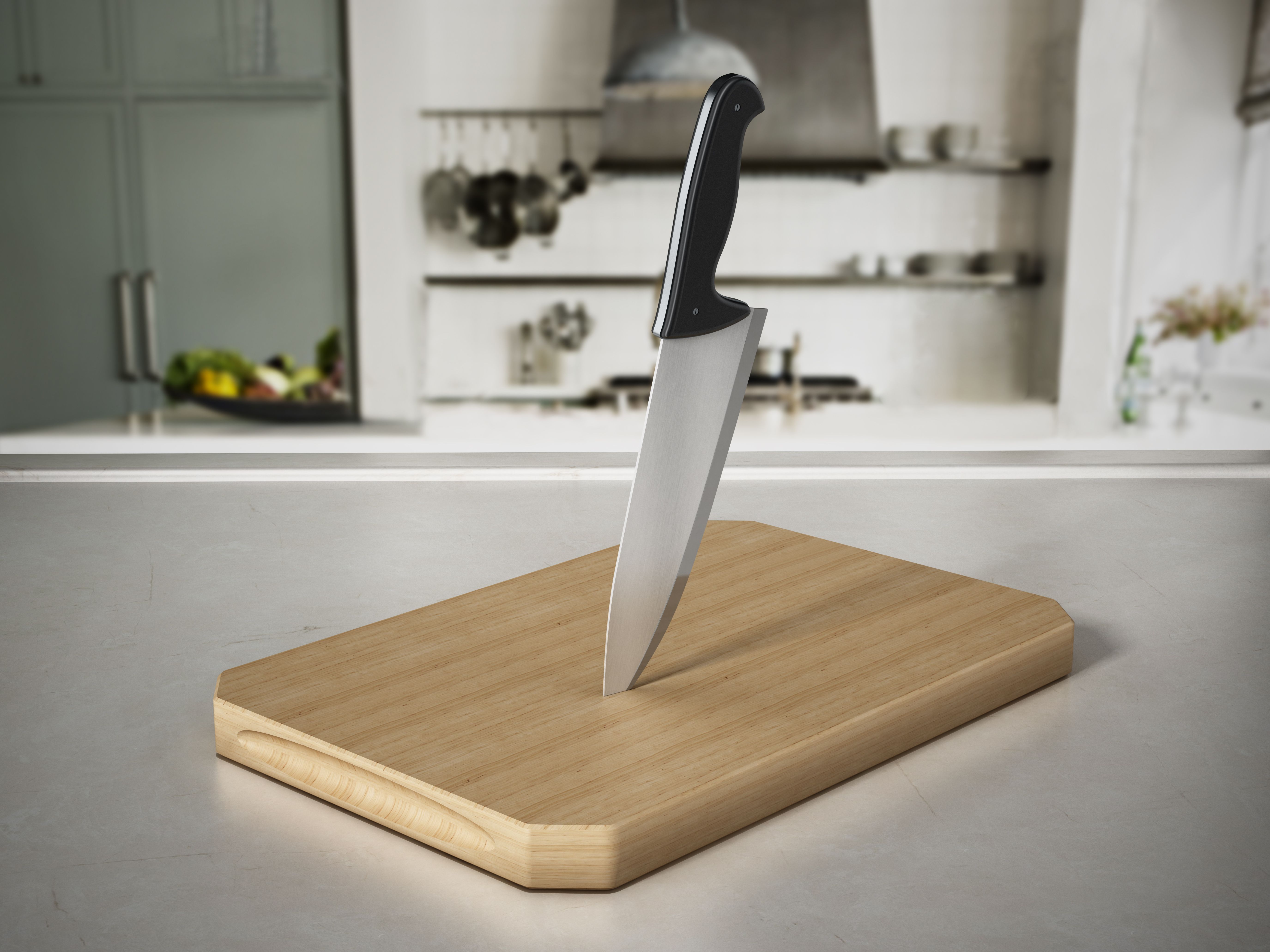 cutting board knife