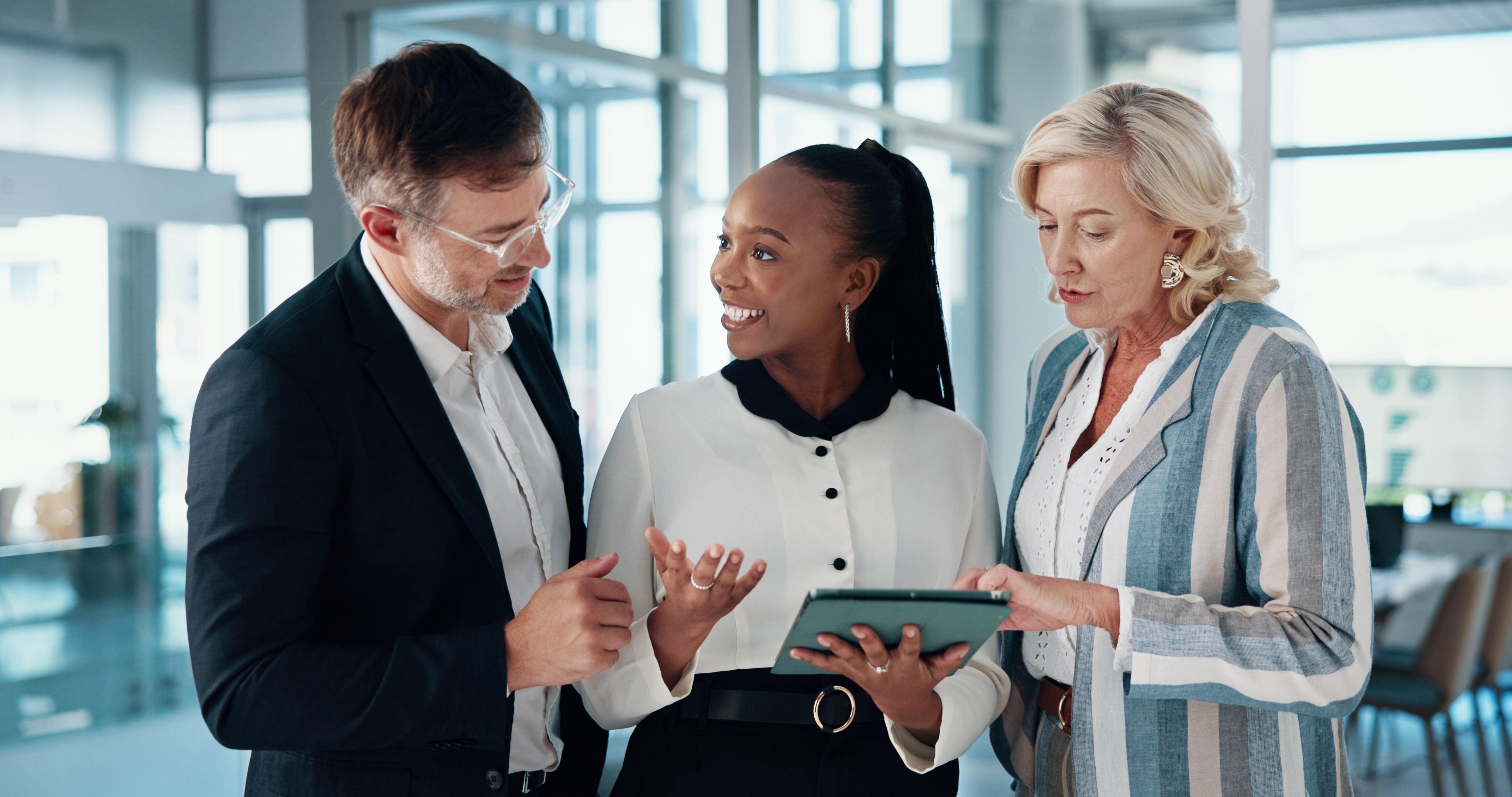 business team discussion