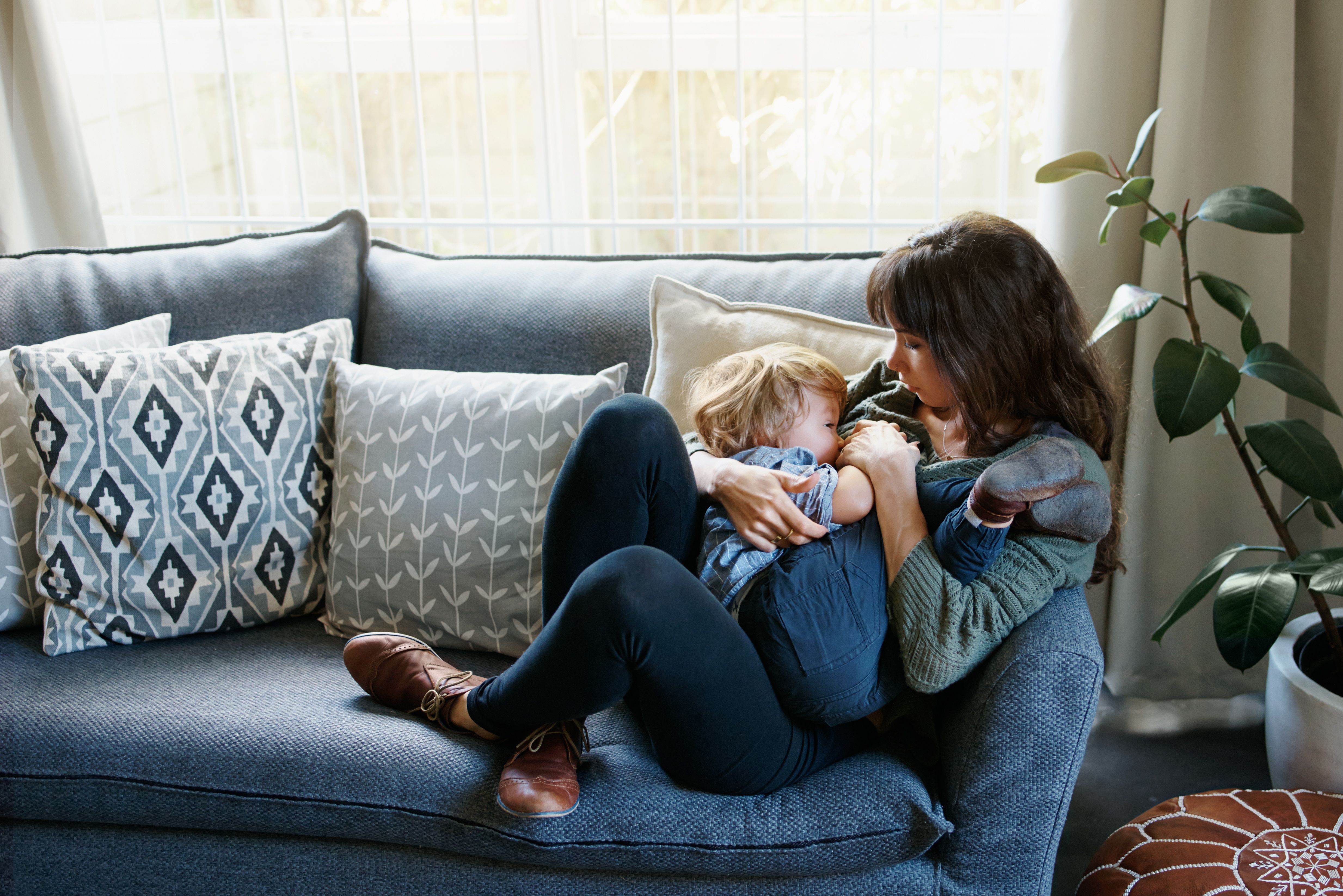 breastfeeding mother