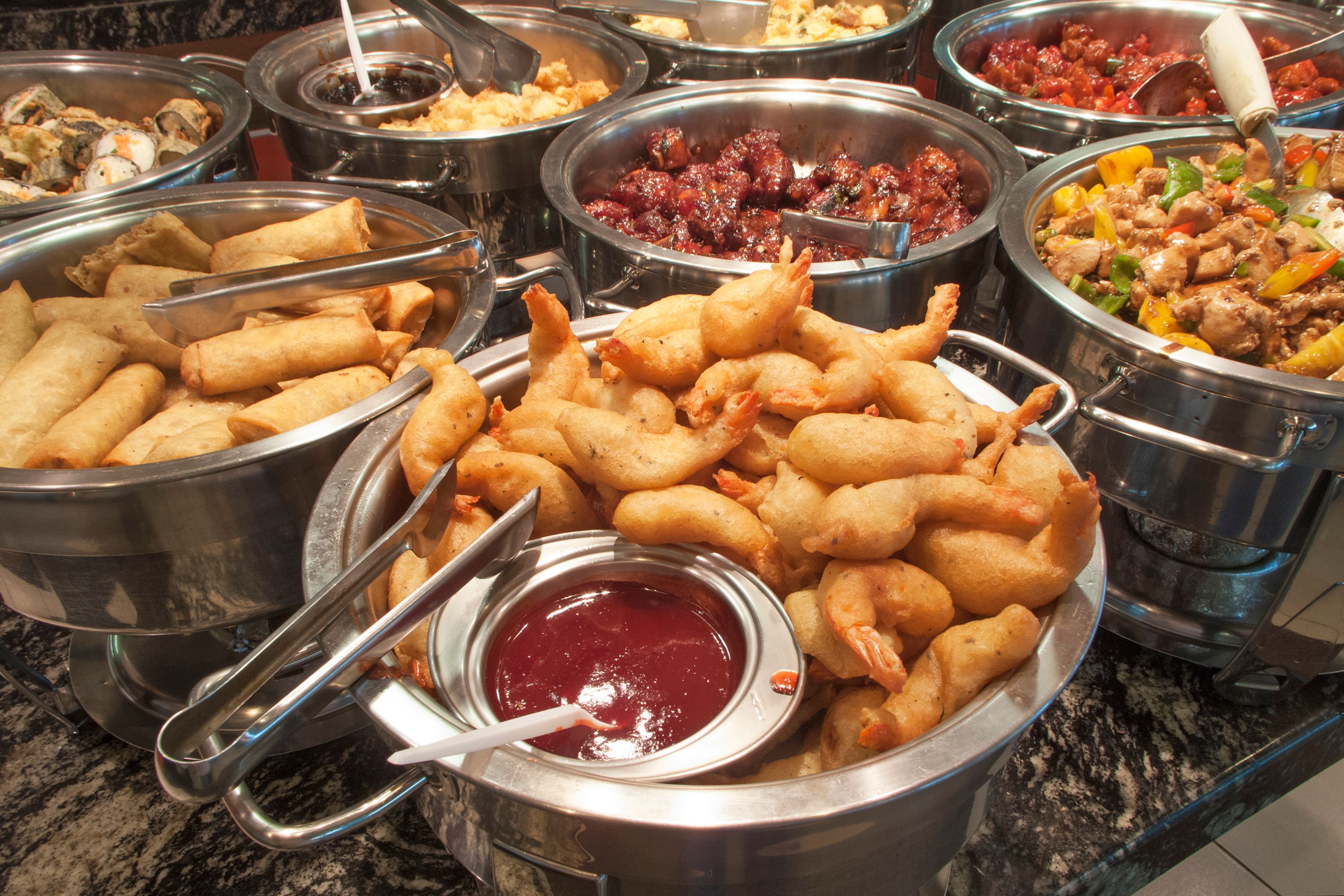 Oriental self service food