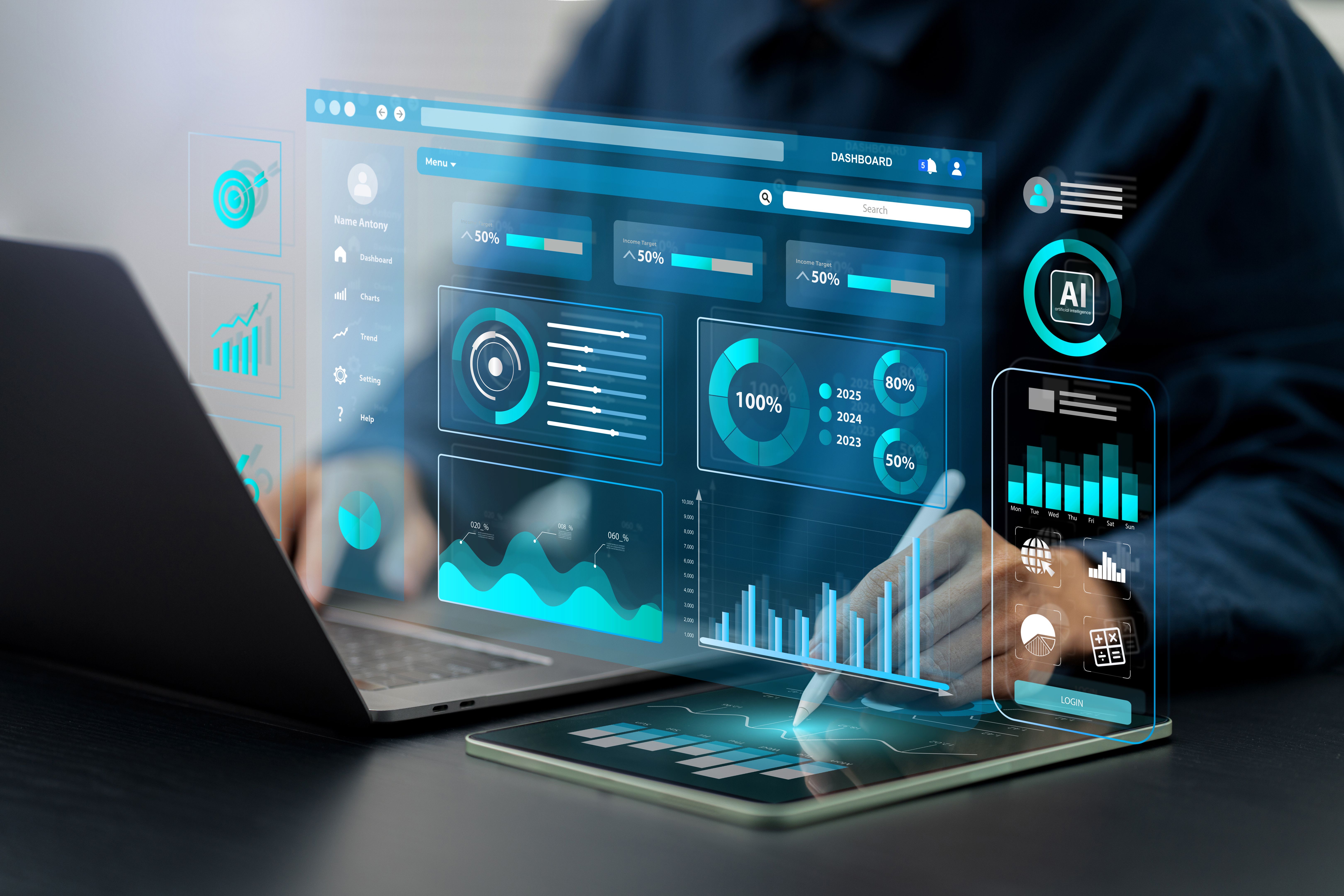 accounting dashboard