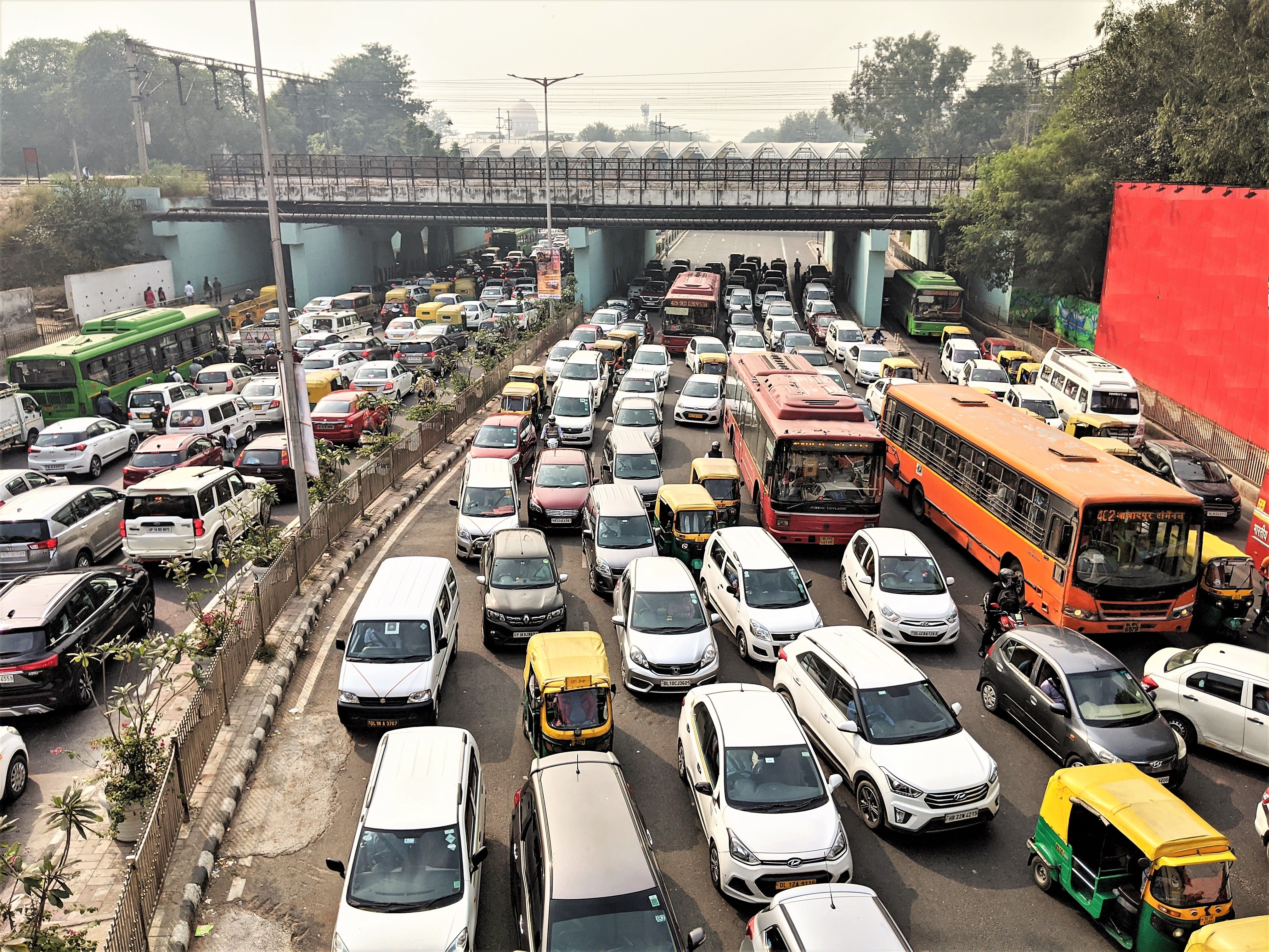 delhi traffic