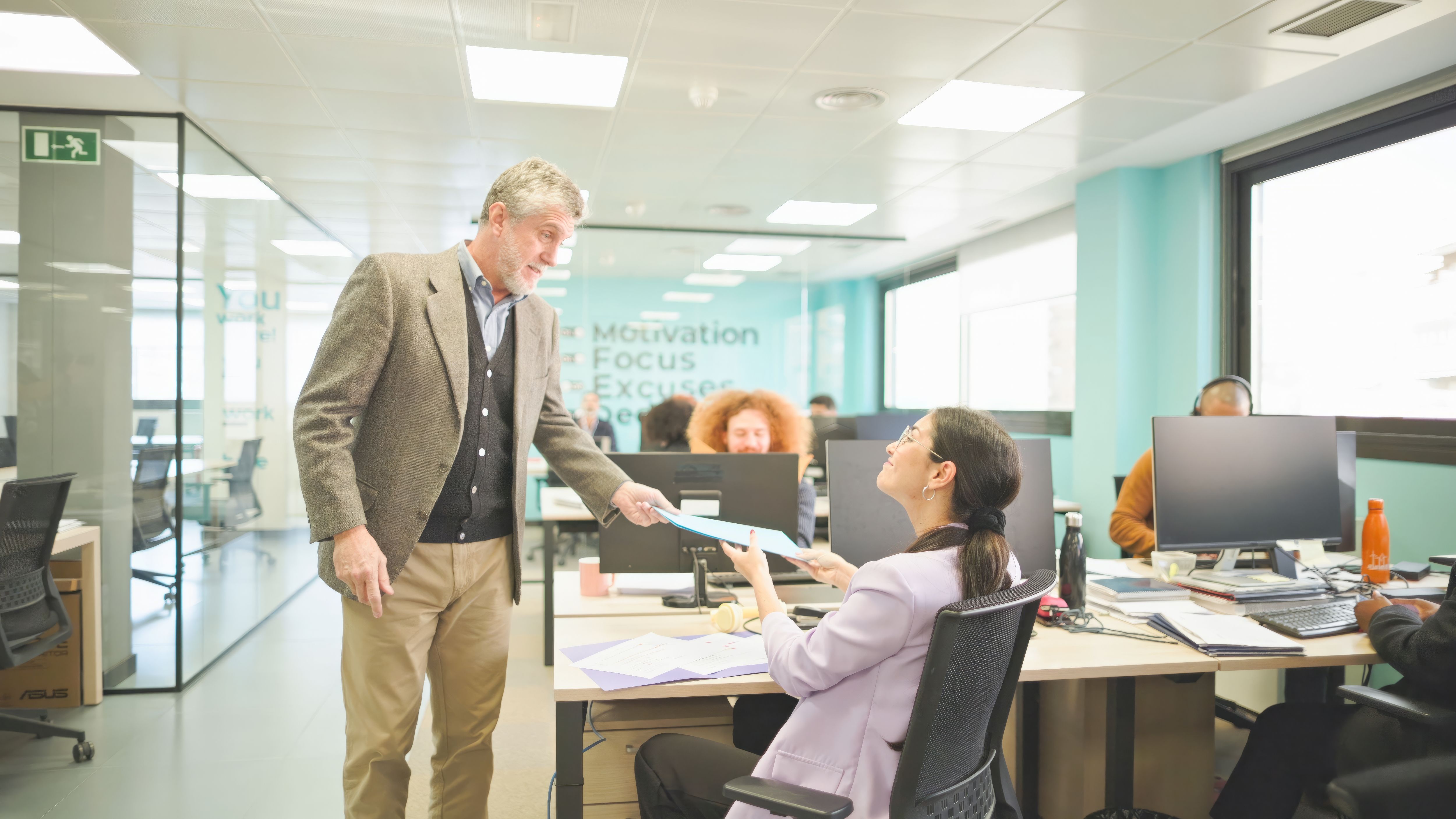 bienestar empleados oficina