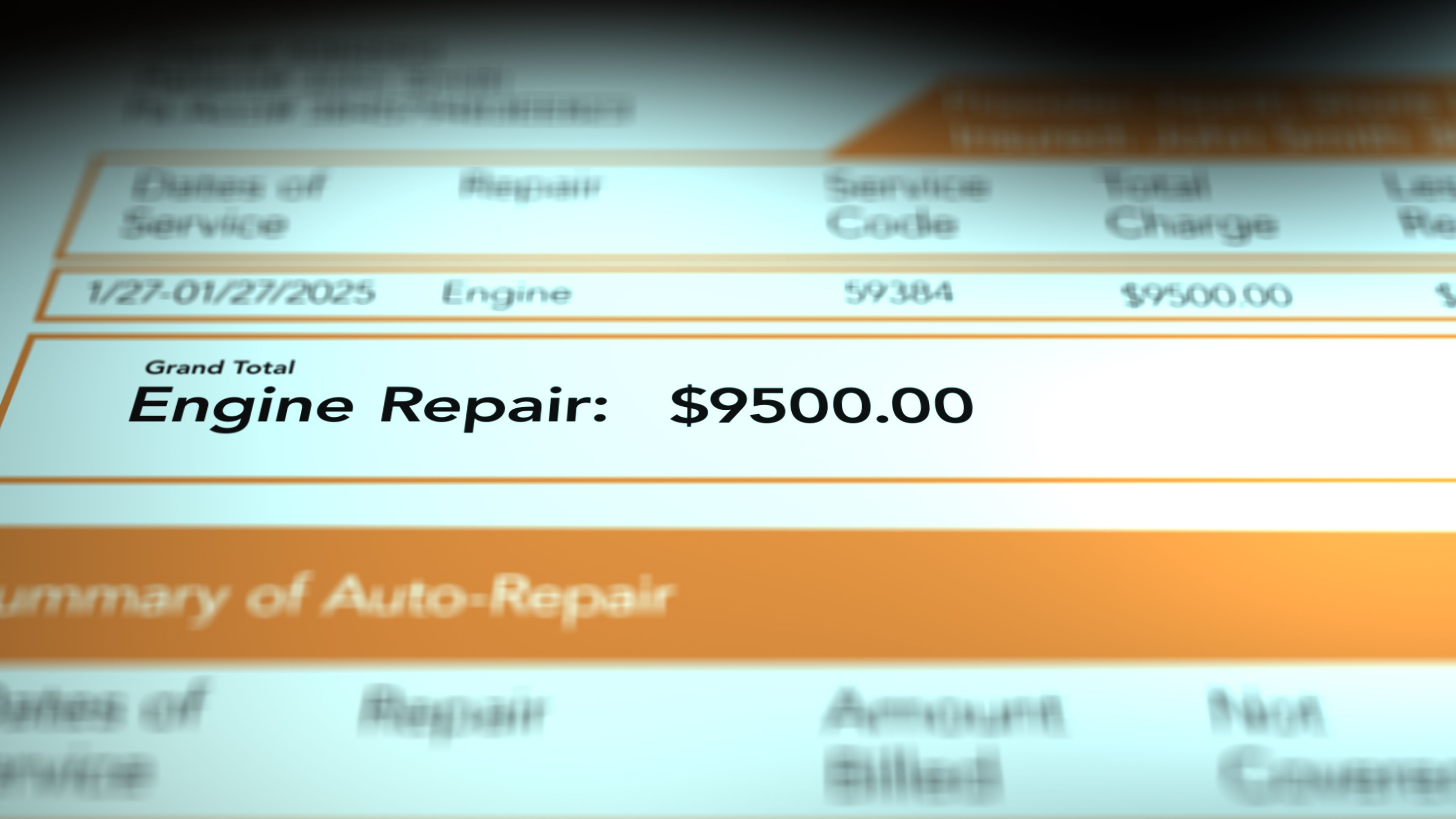 car repair cost