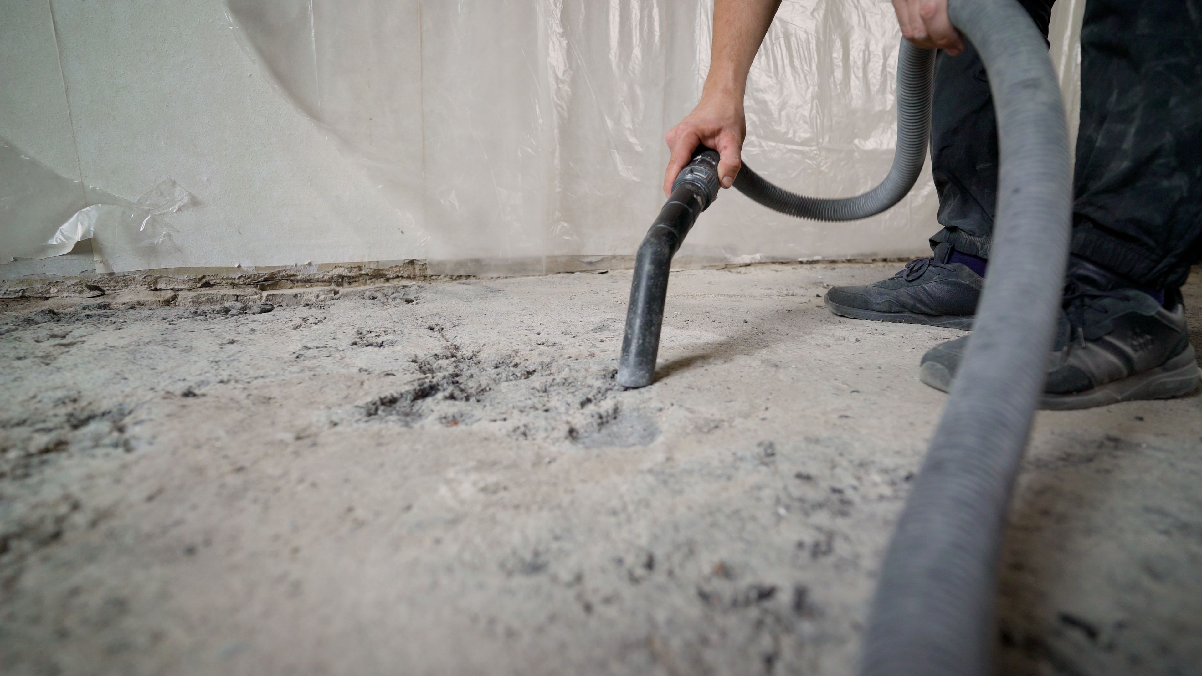 construction site clean