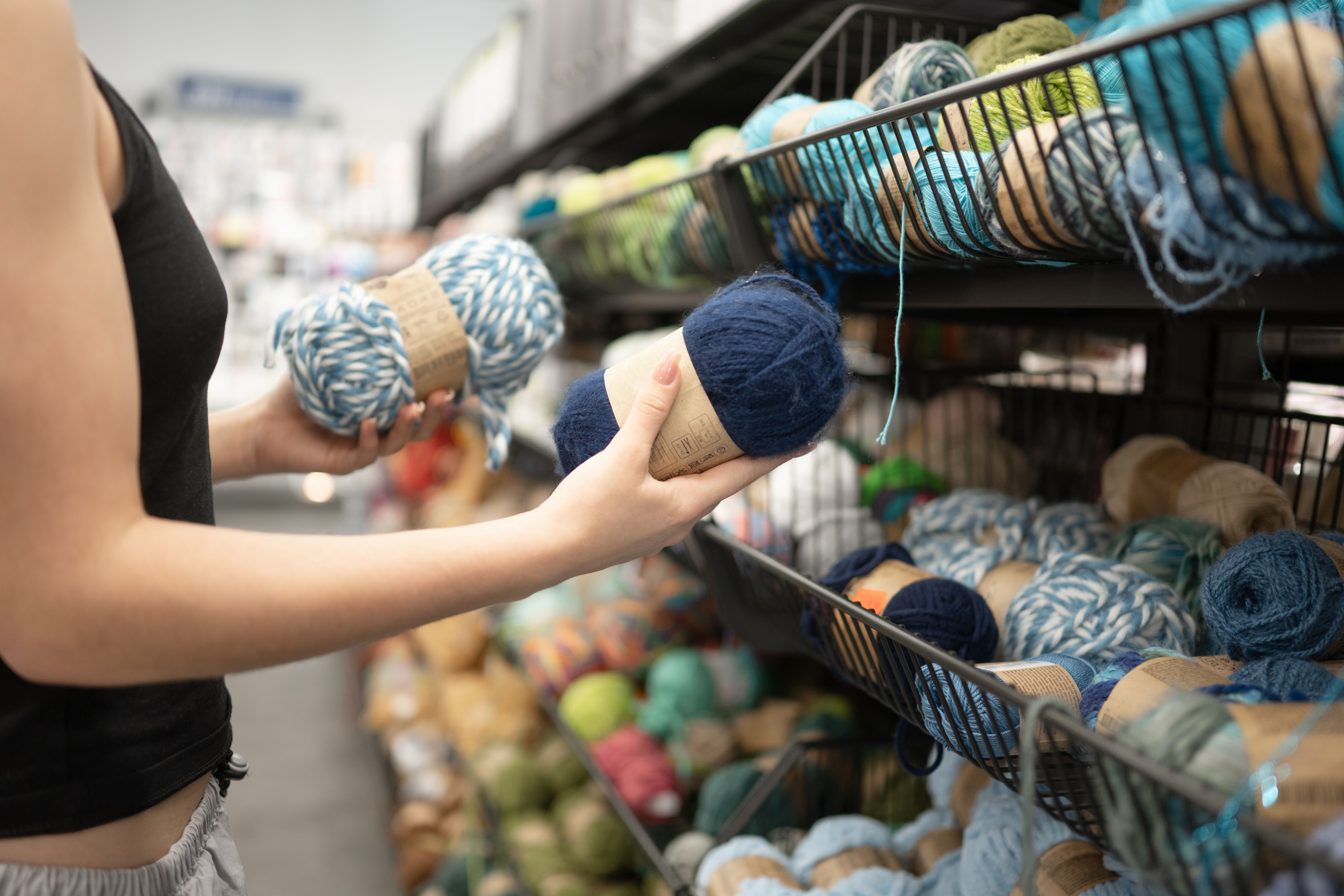 yarn shopping