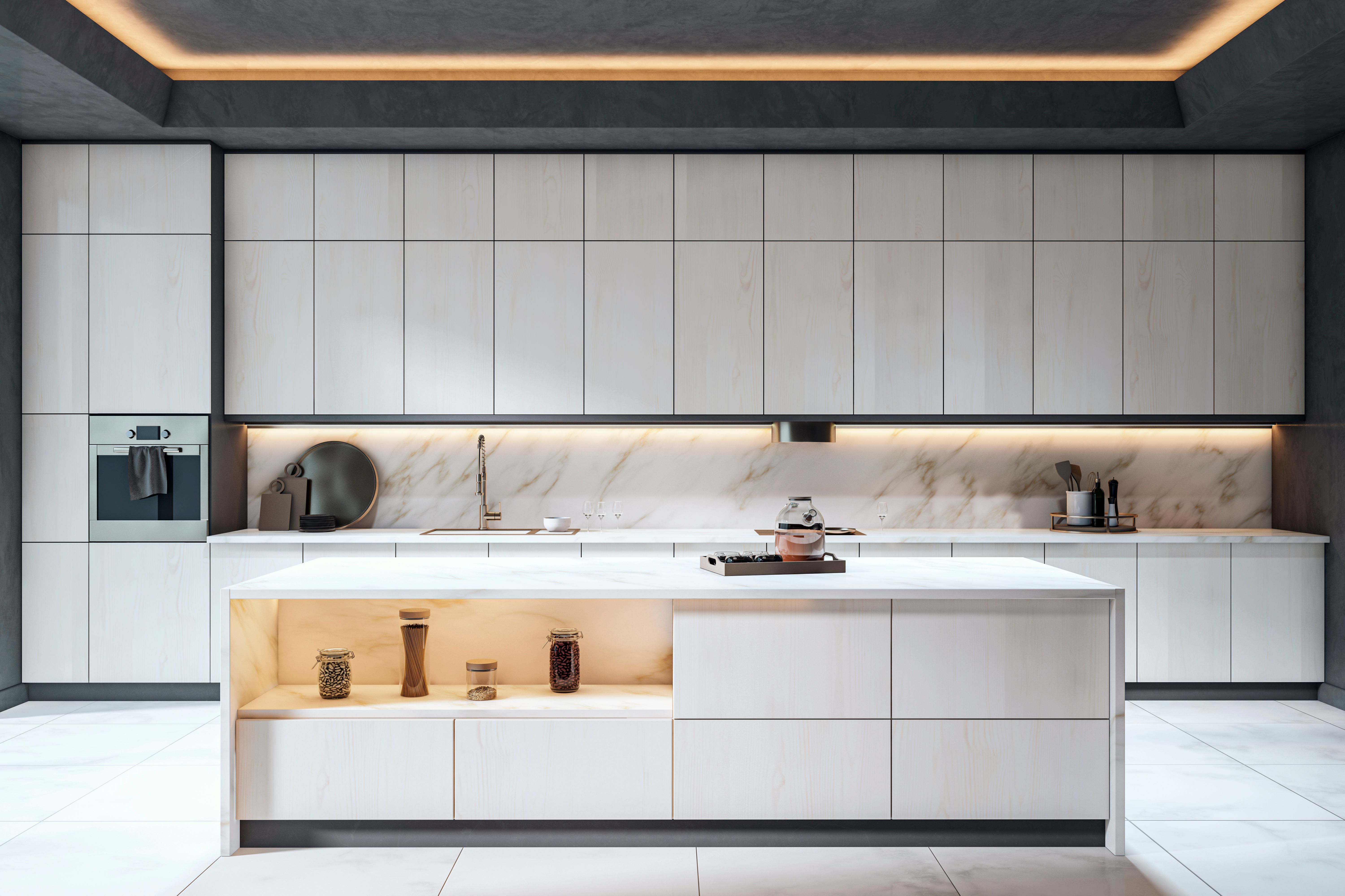 modern kitchen lighting