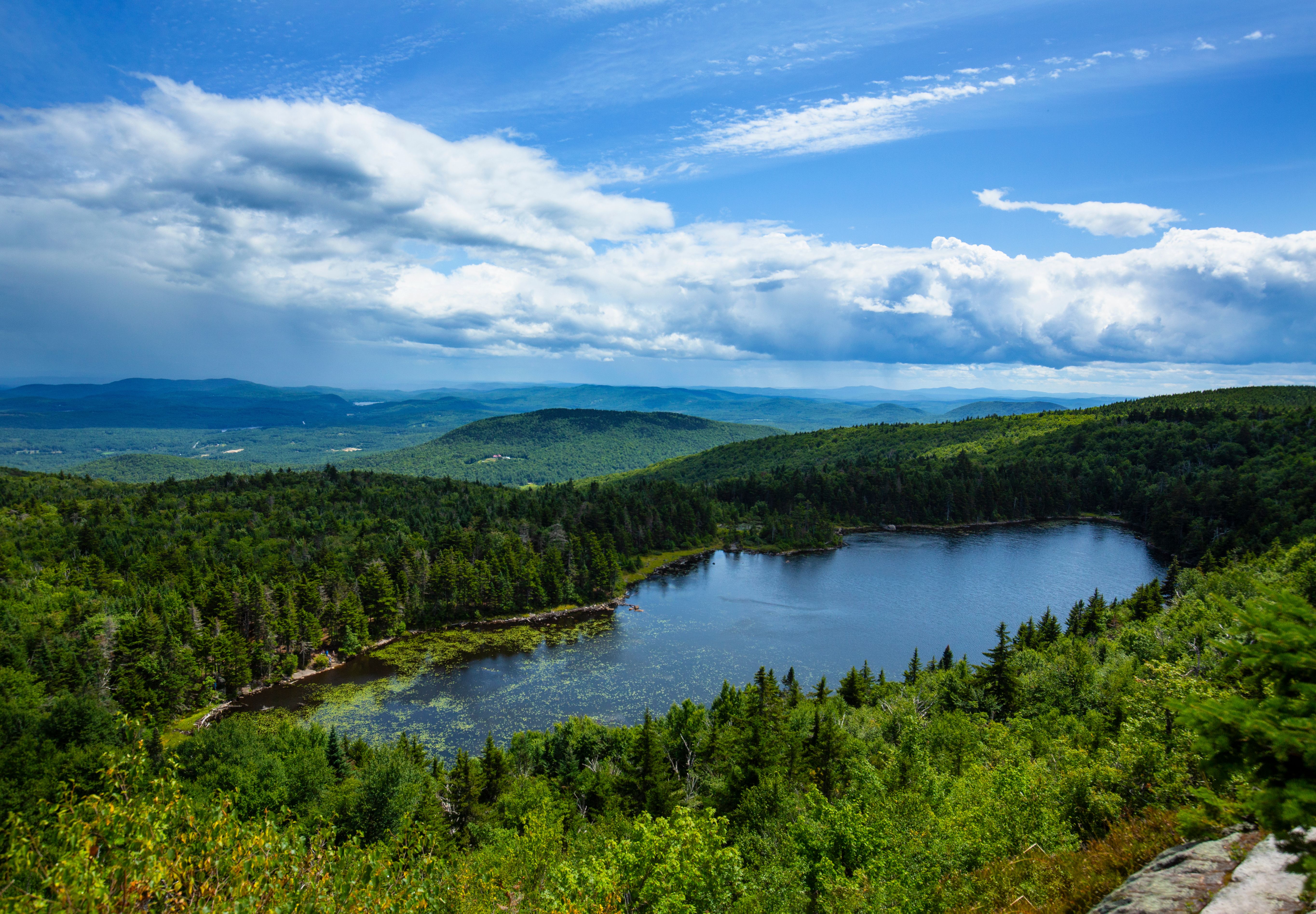 Lake Solitude on Mt. Sunapee in Newbury, New Hampshire.