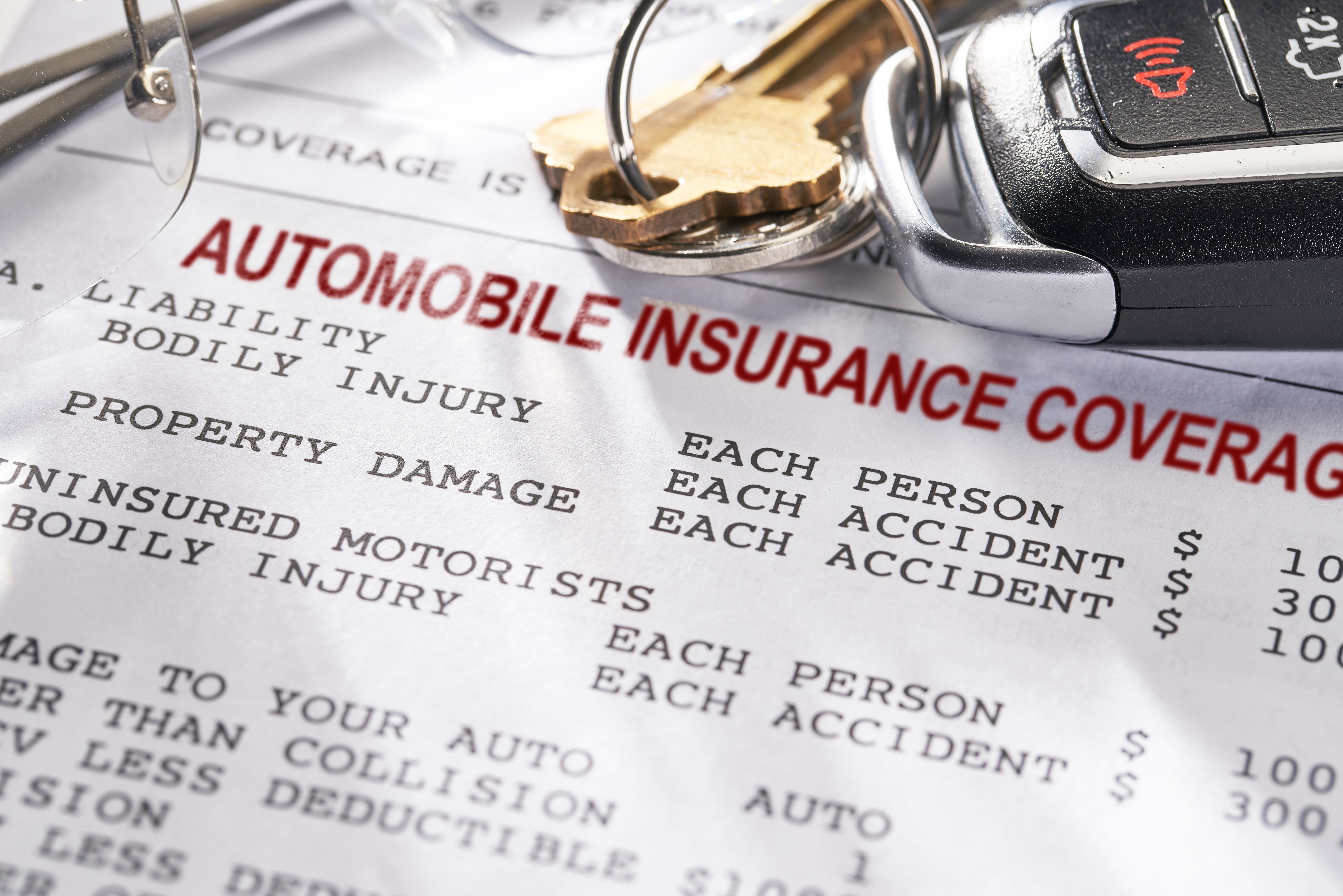 car insurance documents