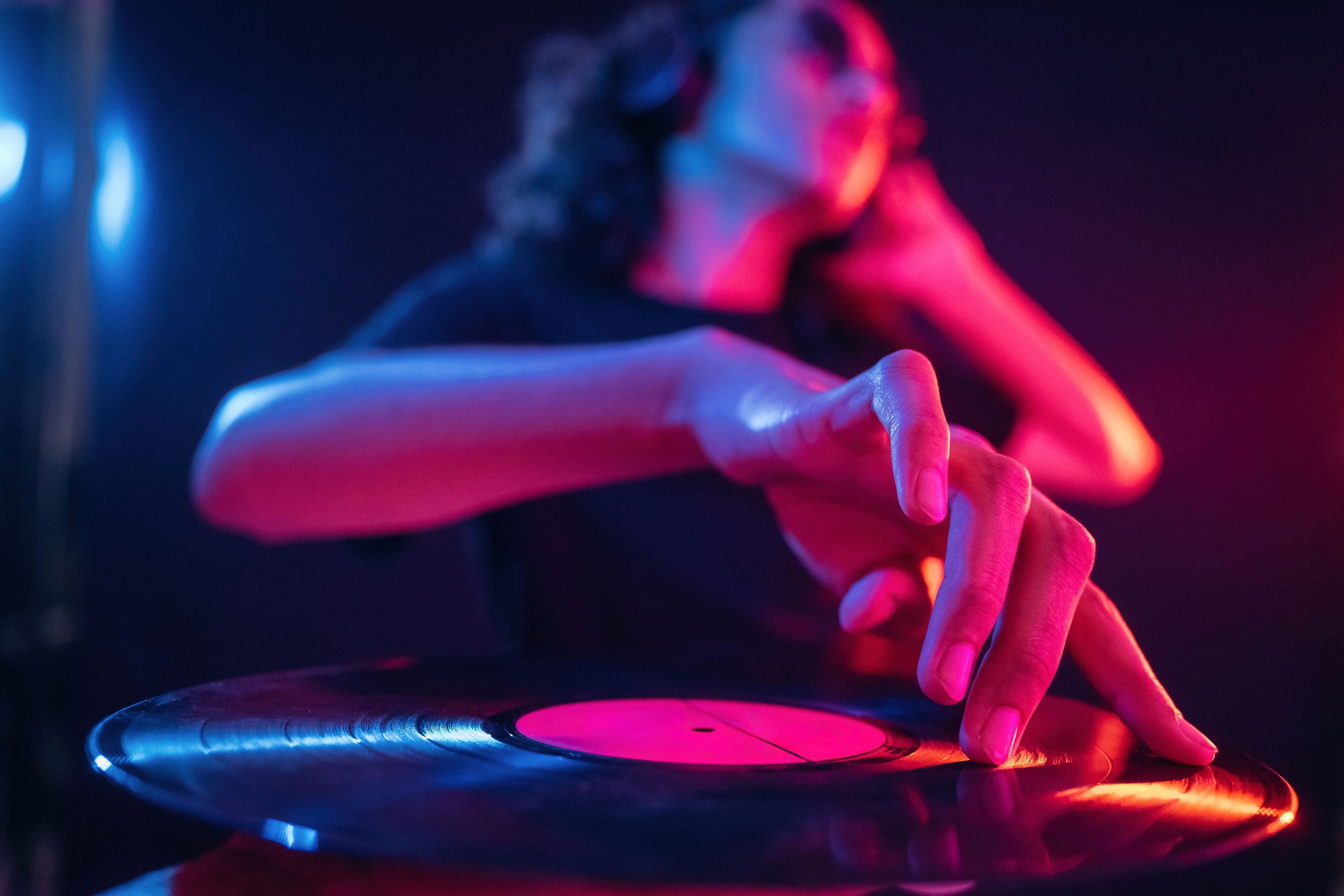 DJ music library