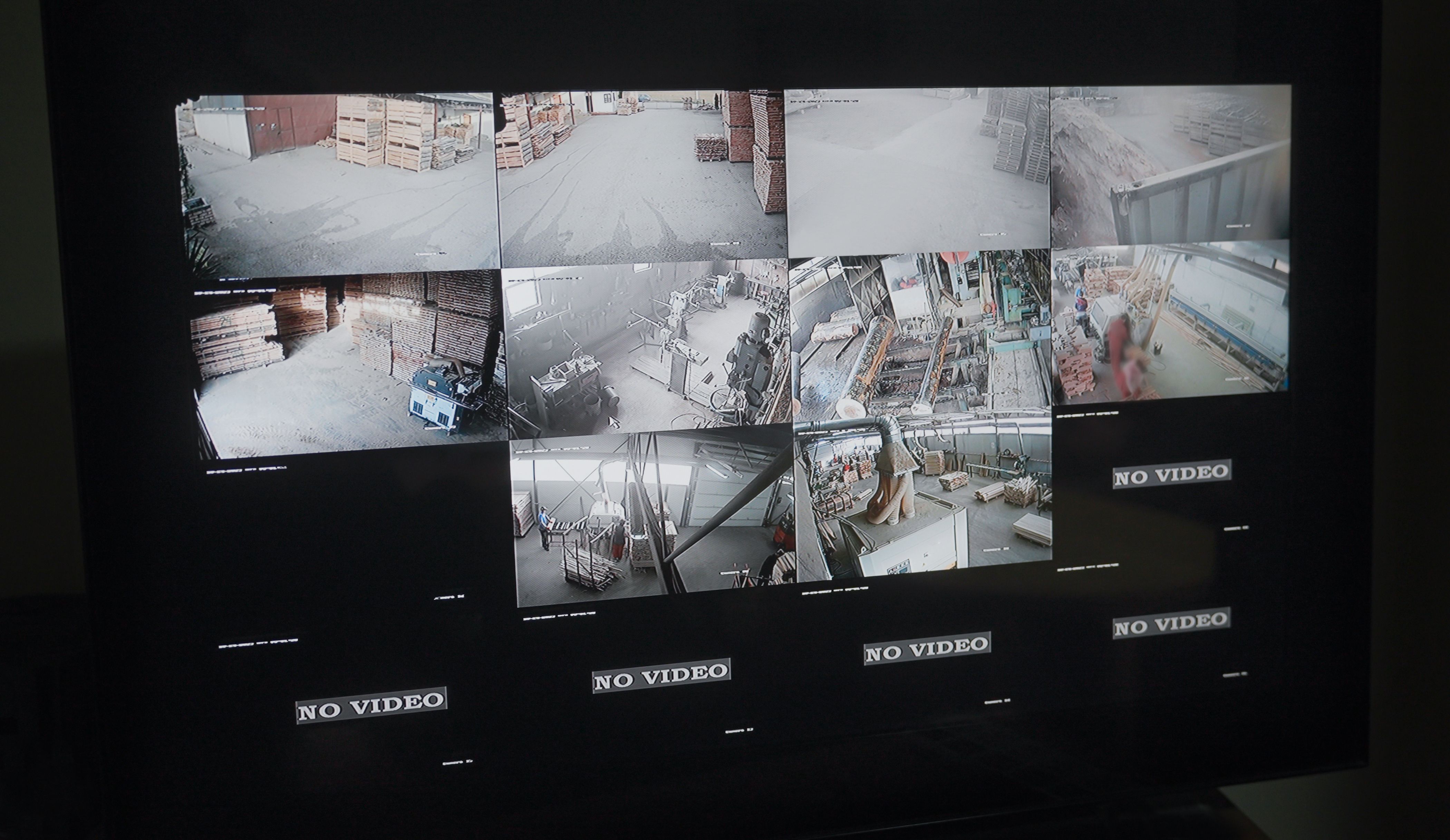 Security camera monitor Security camera monitor